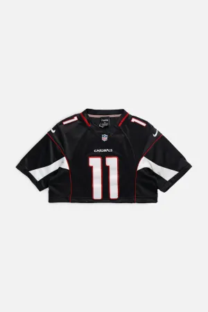 Rework Crop Arizona Cardinals NFL Jersey - XS