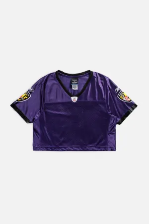 Rework Crop Baltimore Ravens NFL Jersey - S