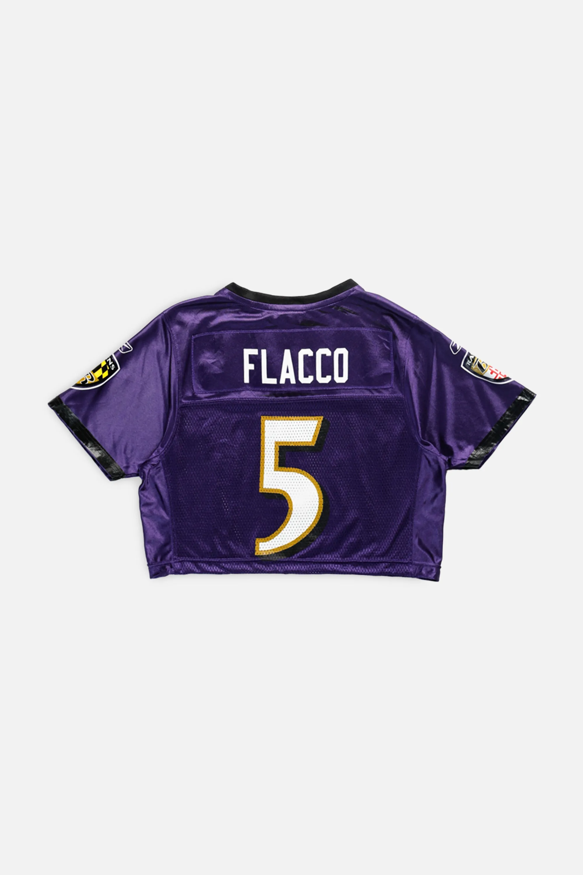 Rework Crop Baltimore Ravens NFL Jersey - S