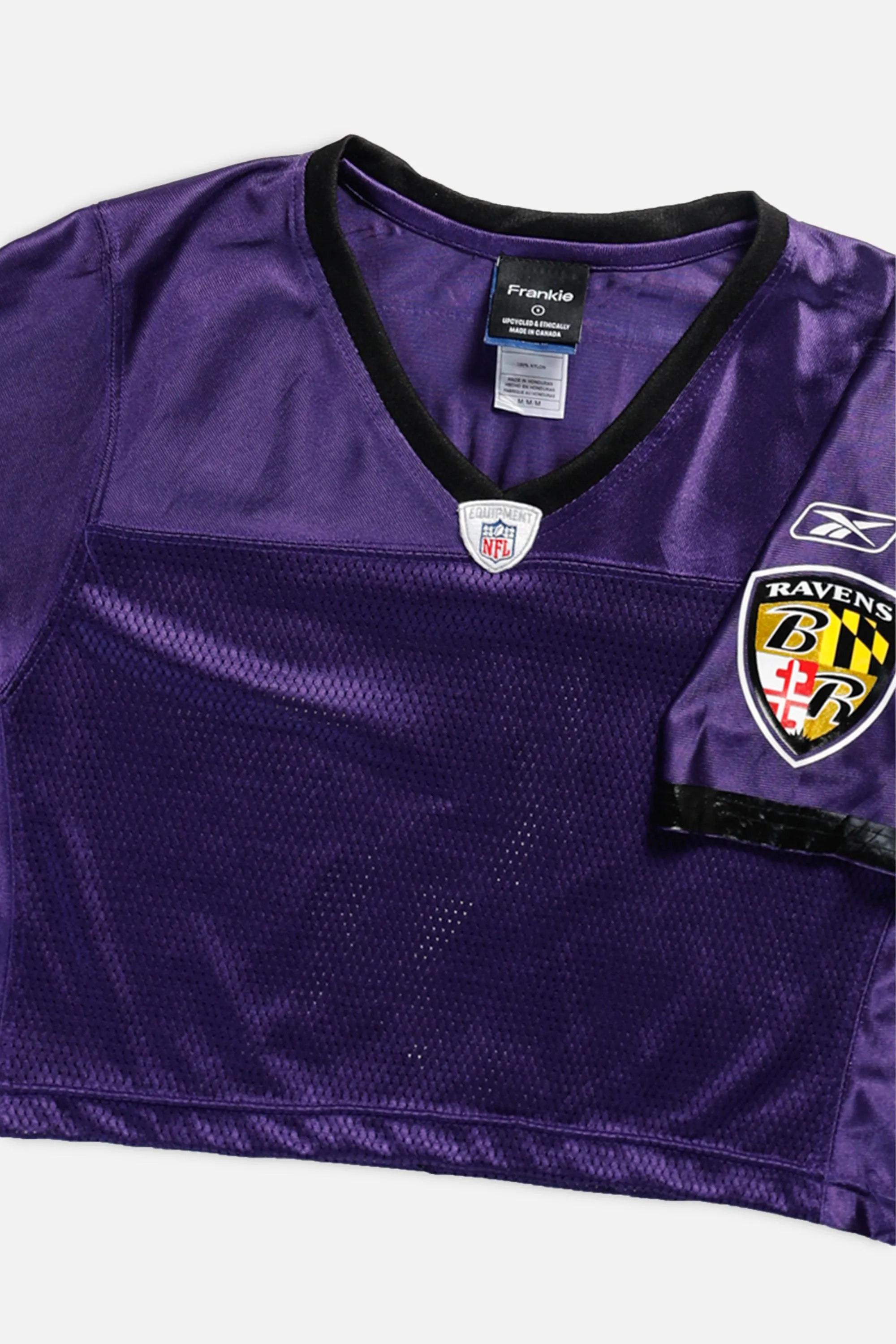 Rework Crop Baltimore Ravens NFL Jersey - S