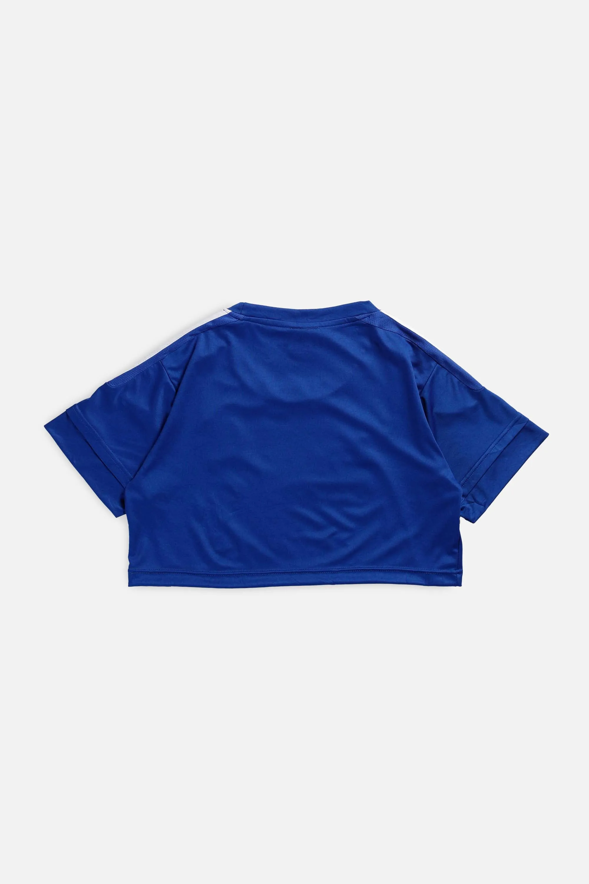 Rework Crop Chelsea Soccer Jersey - S