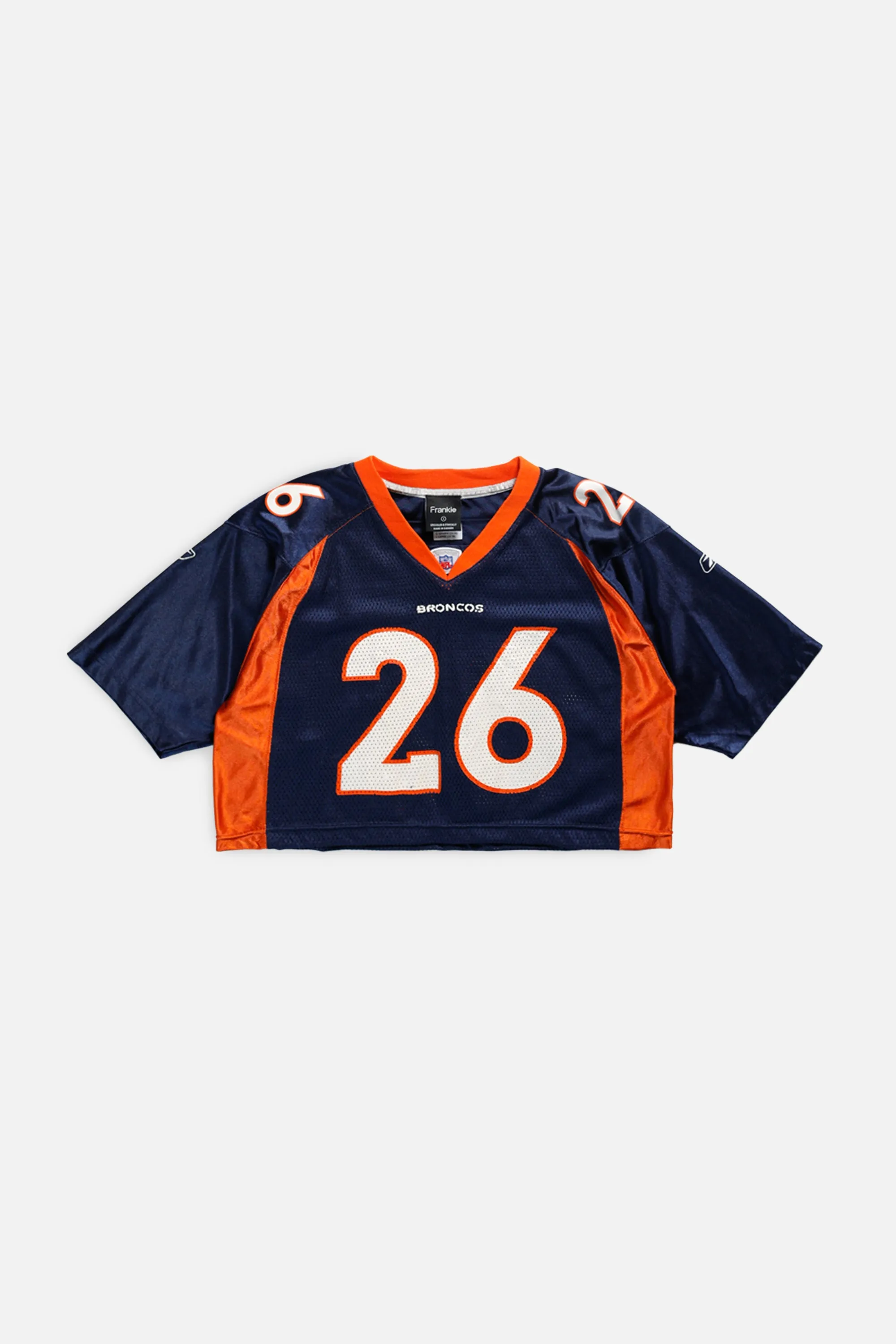 Rework Crop Denver Broncos NFL Jersey - S