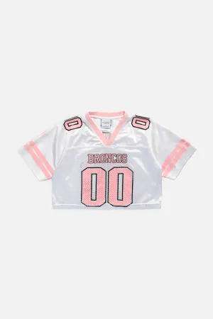 Rework Crop Denver Broncos NFL Jersey - S