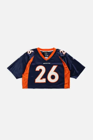 Rework Crop Denver Broncos NFL Jersey - S