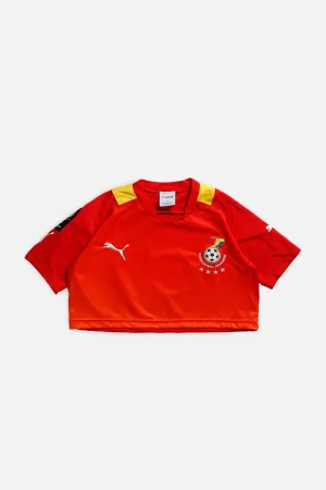 Rework Crop Ghana Soccer Jersey - XS