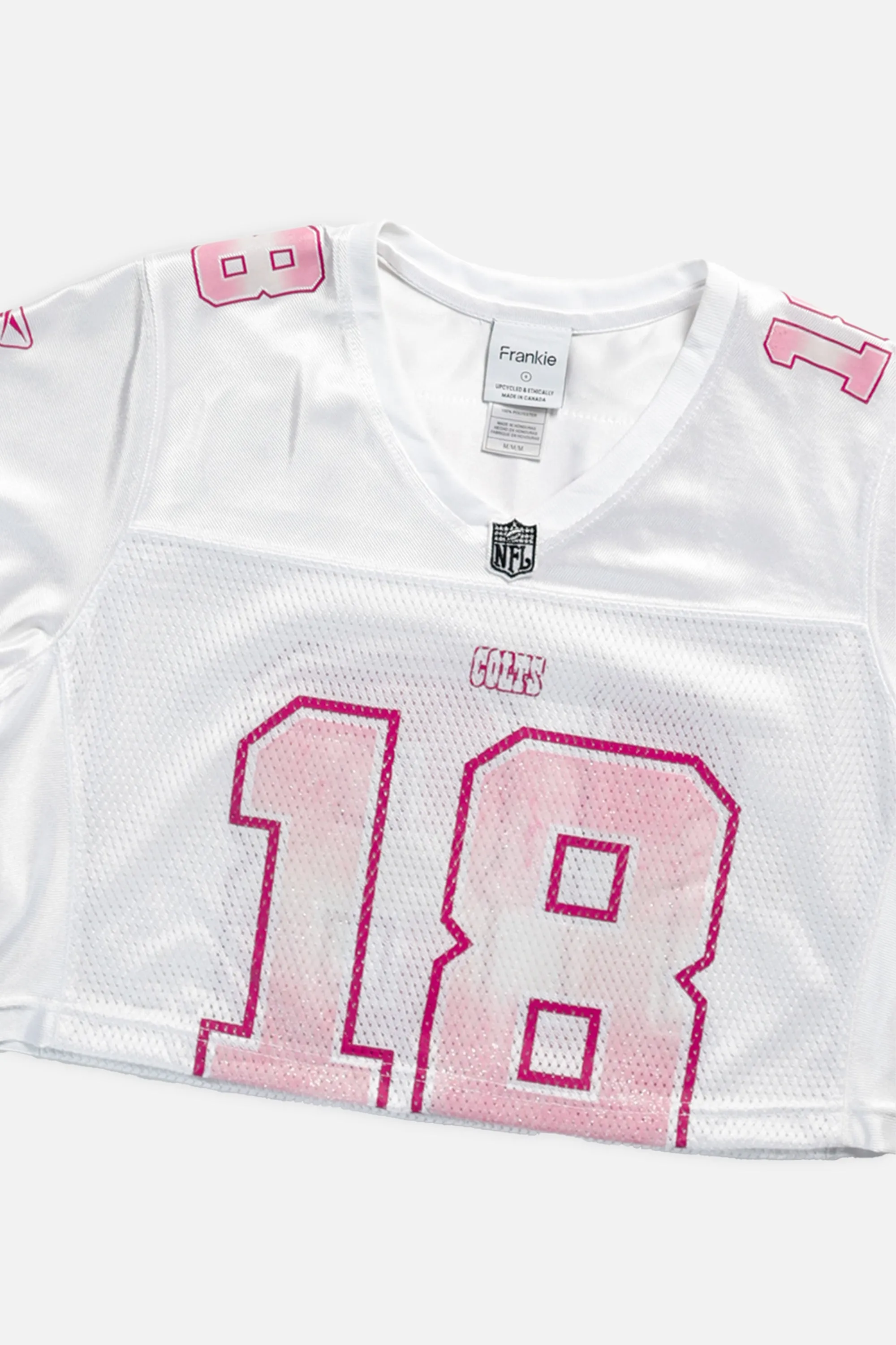 Rework Crop Indianapolis Colts NFL Jersey - S