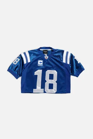 Rework Crop Indianapolis Colts NFL Jersey - XS