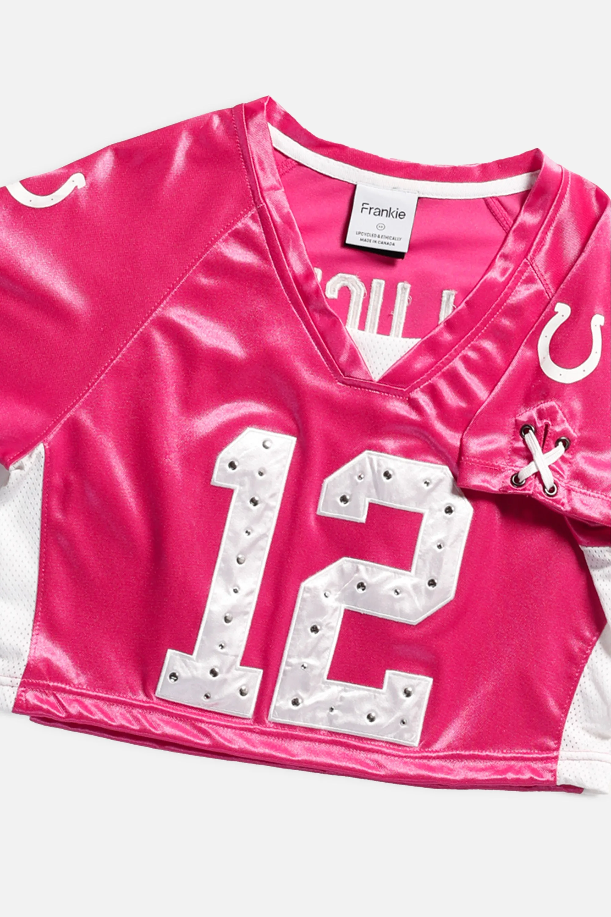 Rework Crop Indianapolis Colts NFL Jersey - XS