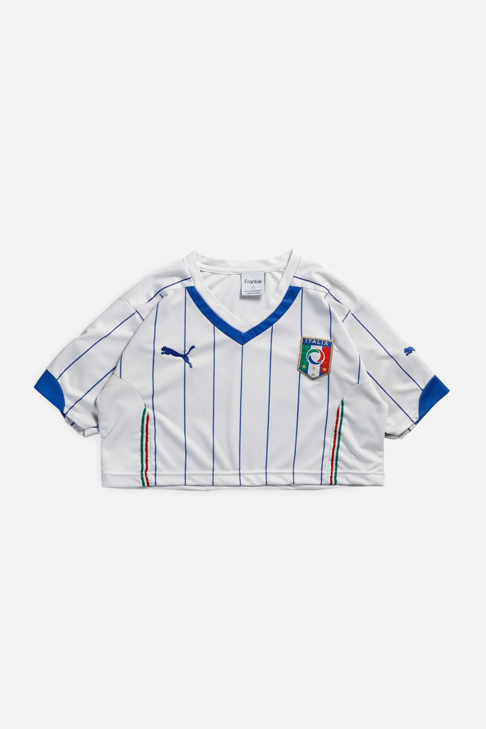Rework Crop Italy Soccer Jersey - S