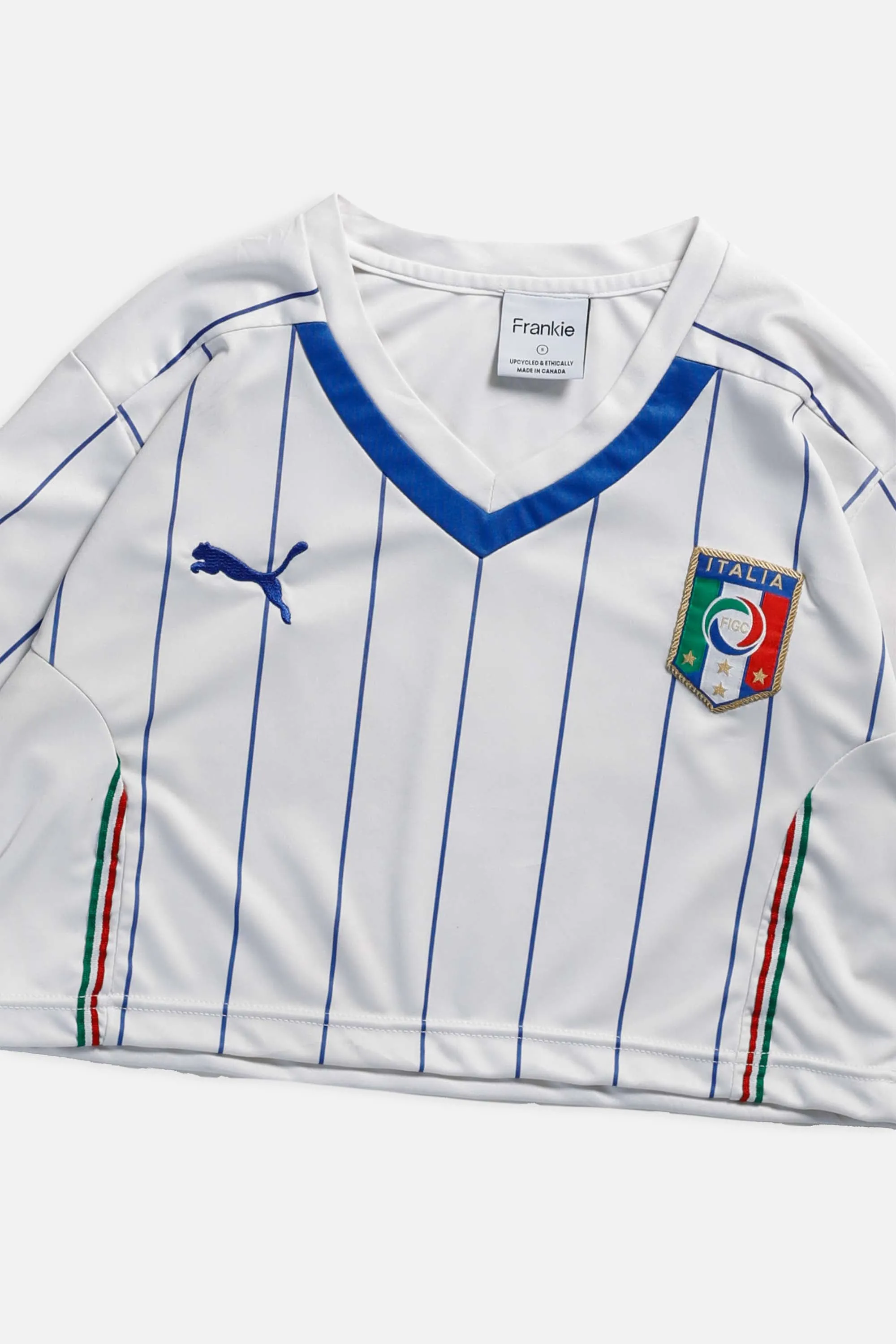 Rework Crop Italy Soccer Jersey - S