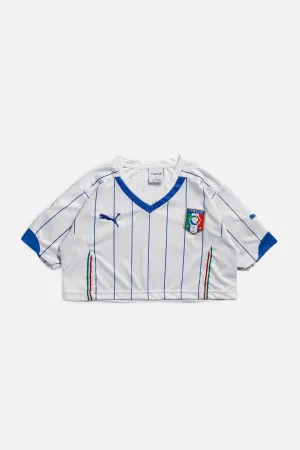 Rework Crop Italy Soccer Jersey - S