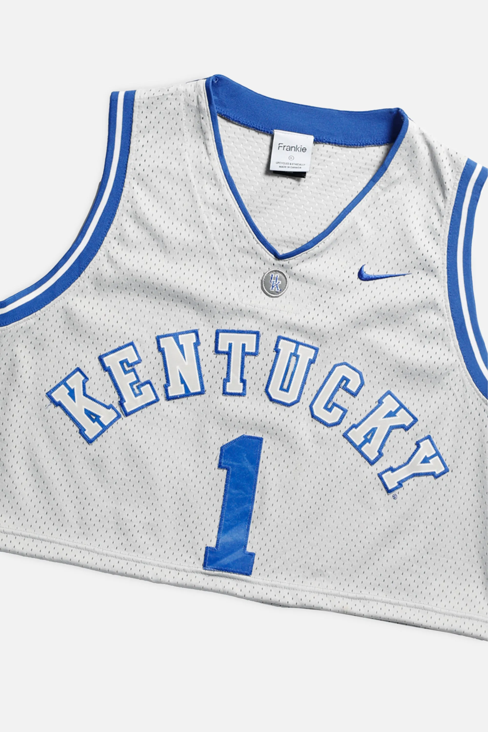Rework Crop Kentucky Wildcats NCAA Basketball Jersey - XL