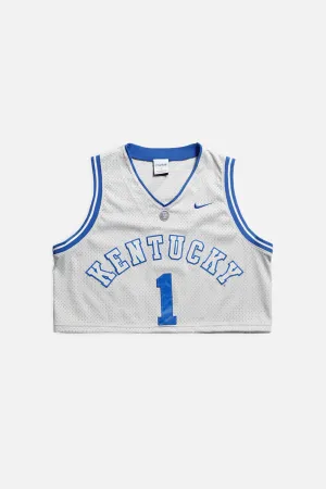 Rework Crop Kentucky Wildcats NCAA Basketball Jersey - XL