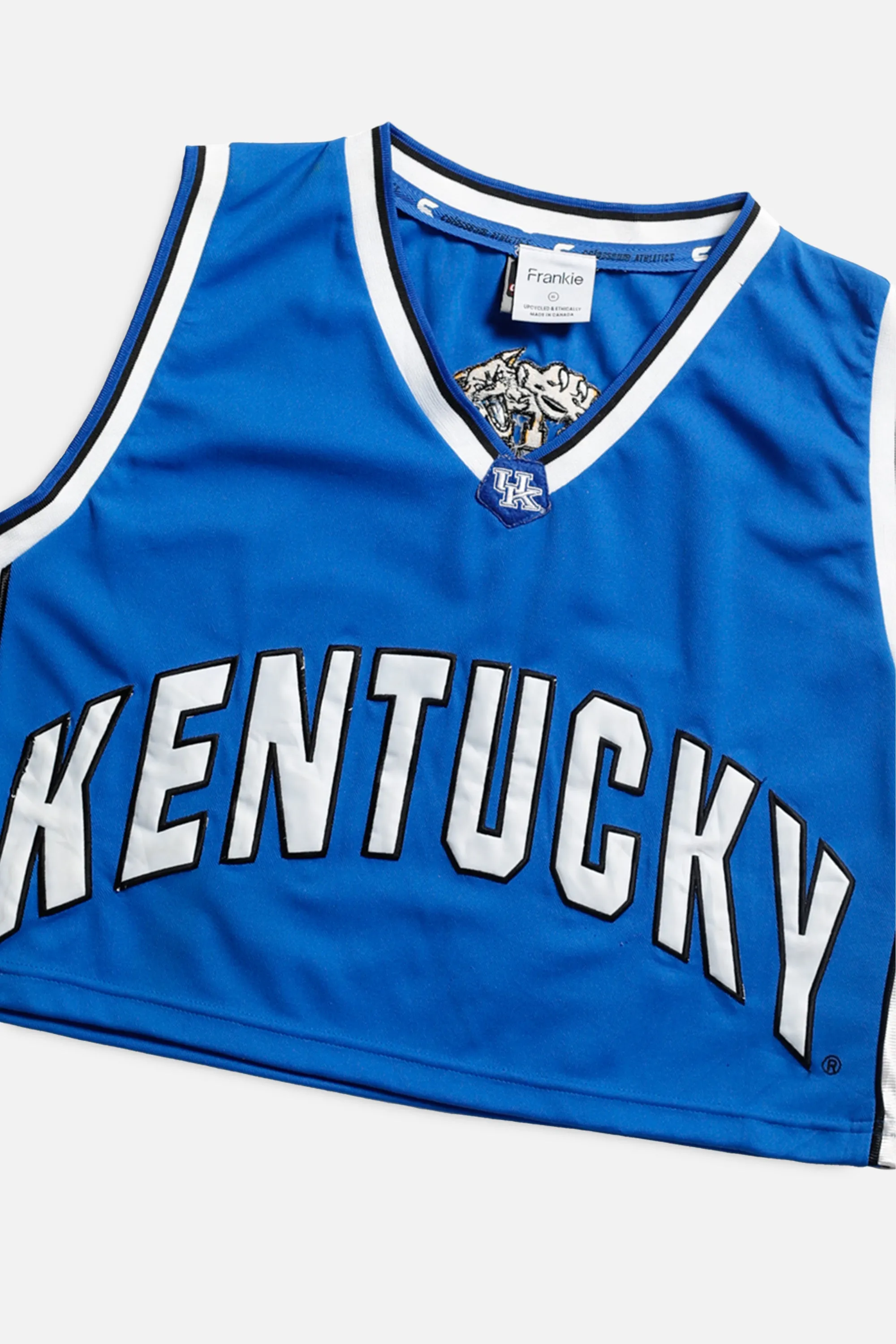Rework Crop Kentucky Wildcats NCAA Basketball Jersey - XL