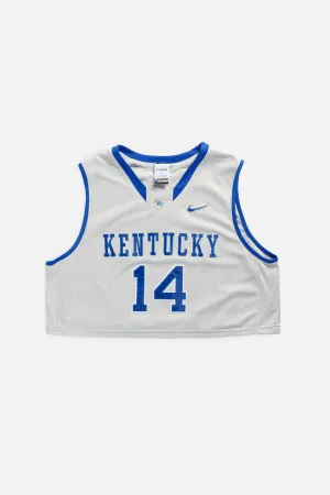 Rework Crop Kentucky Wildcats NCAA Jersey - L