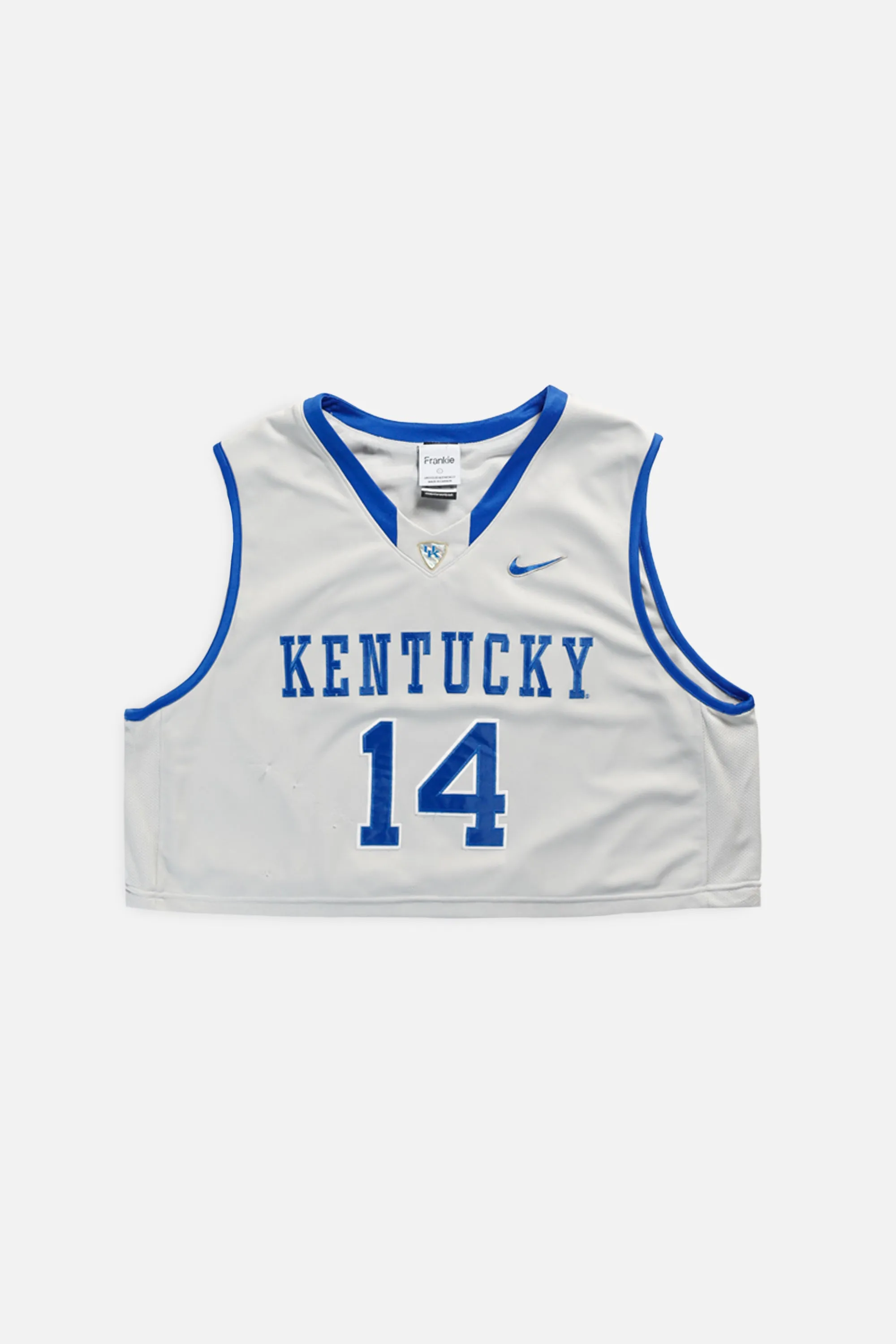 Rework Crop Kentucky Wildcats NCAA Jersey - L