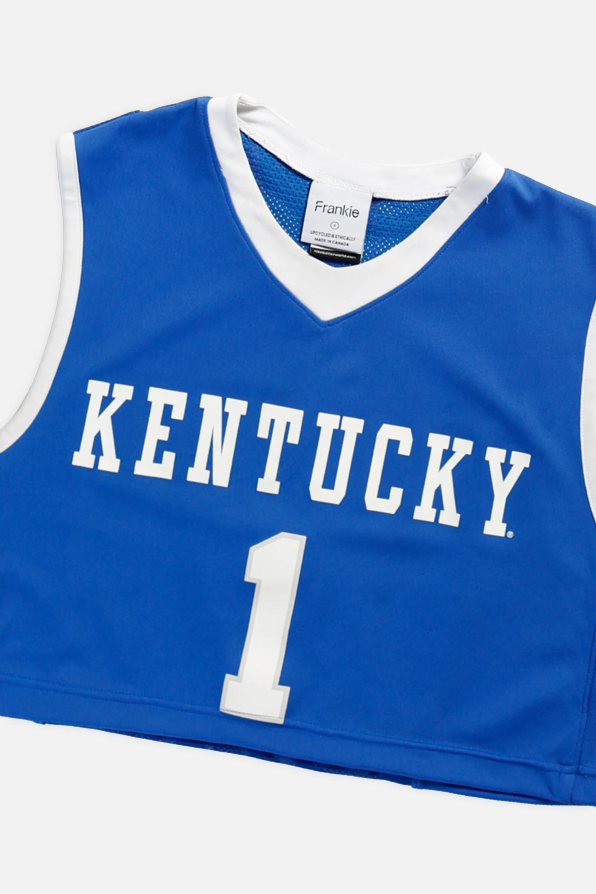 Rework Crop Kentucky Wildcats NCAA Jersey - S