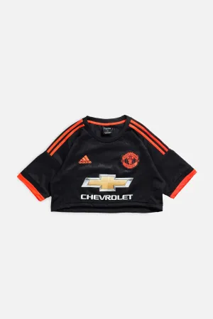 Rework Crop Manchester Soccer Jersey - S