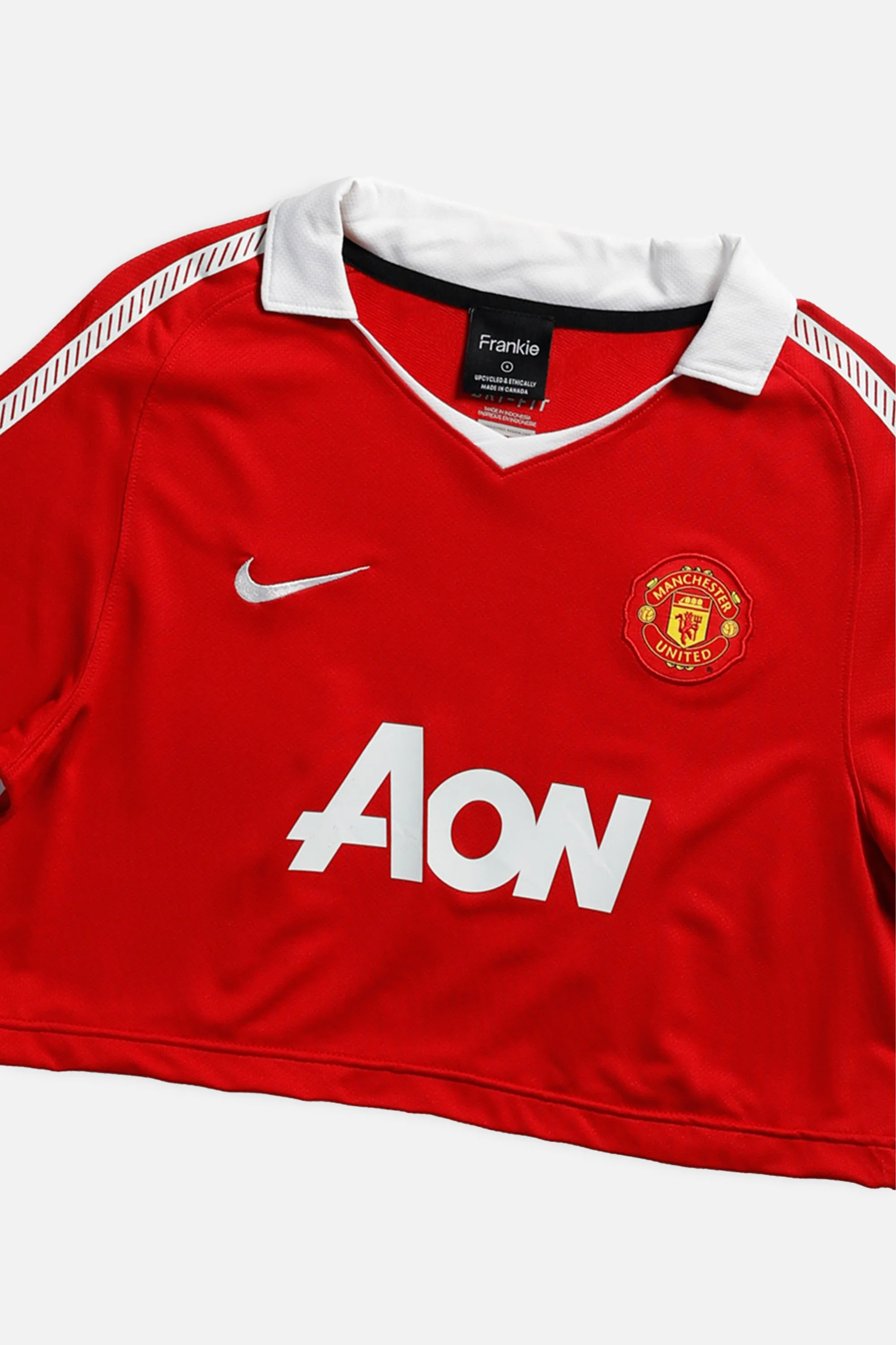 Rework Crop Manchester Soccer Jersey - S