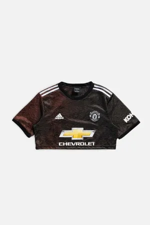 Rework Crop Manchester Soccer Jersey - S