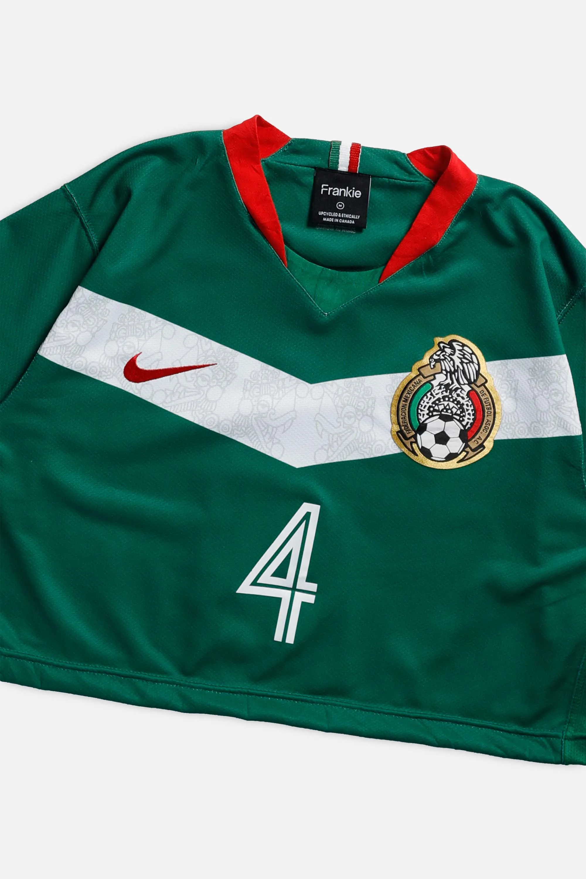 Rework Crop Mexico Soccer Jersey - M