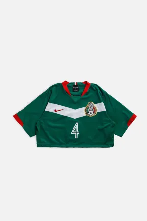 Rework Crop Mexico Soccer Jersey - M