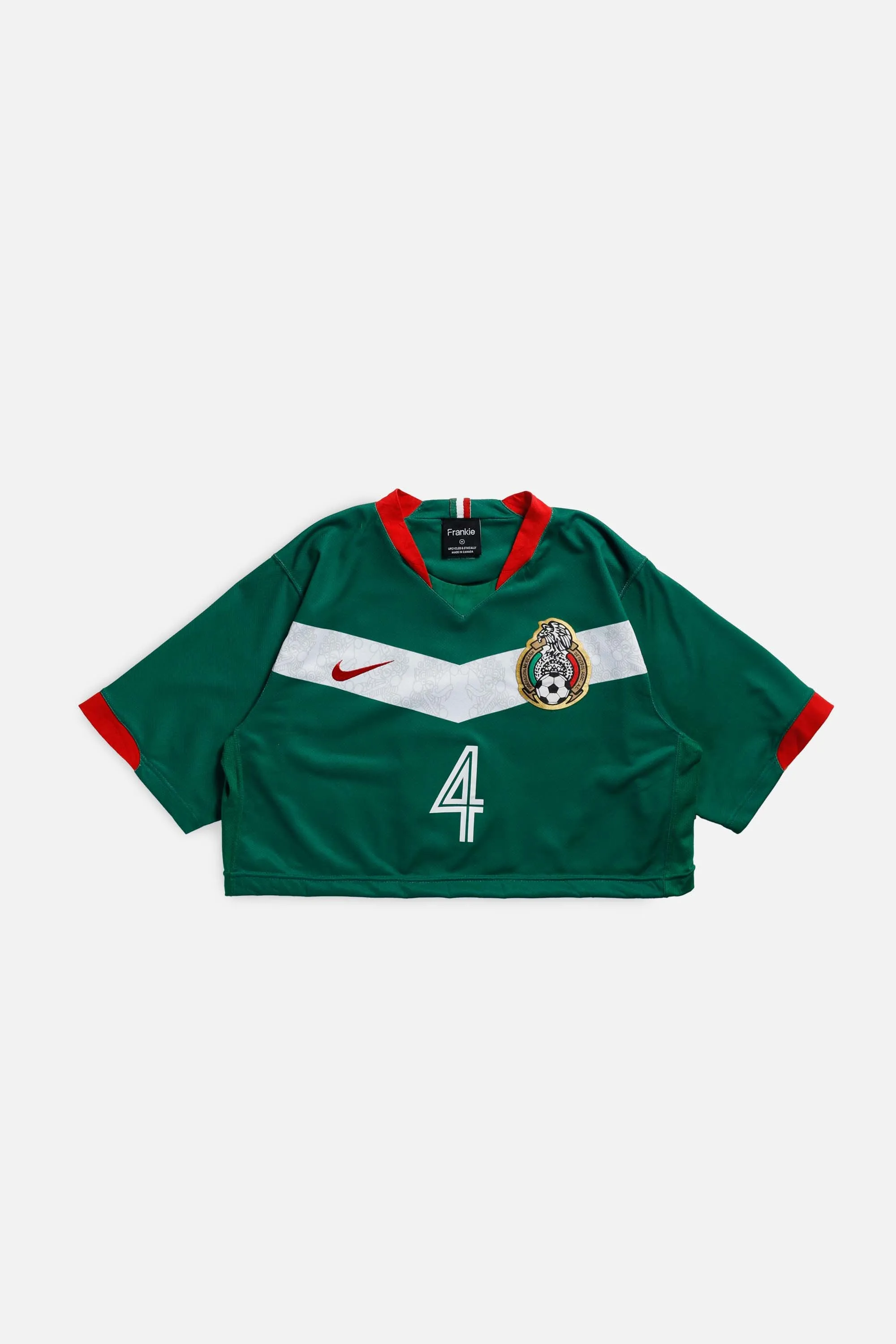 Rework Crop Mexico Soccer Jersey - M
