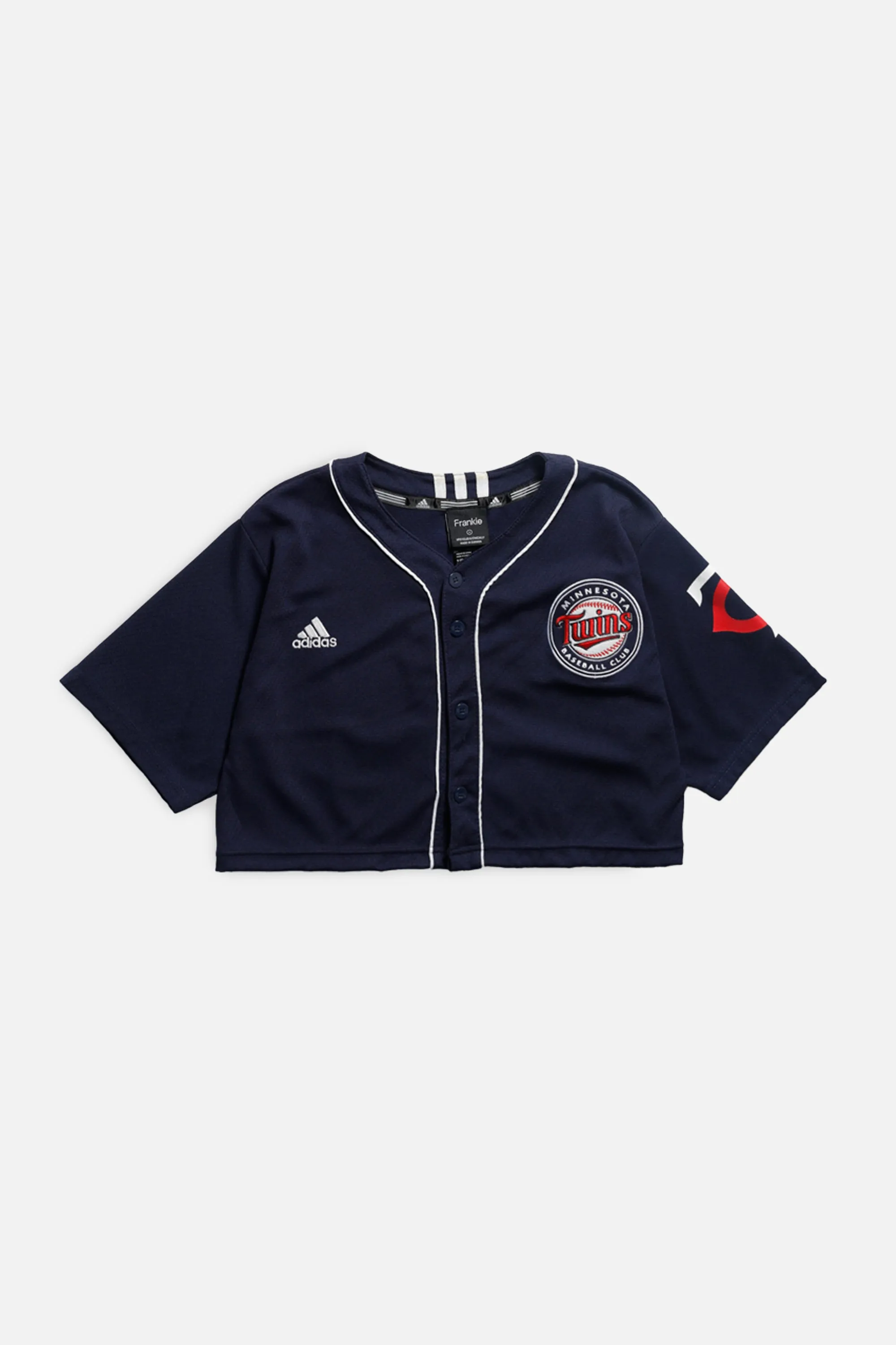 Rework Crop Minnesota Twins MLB Jersey - S