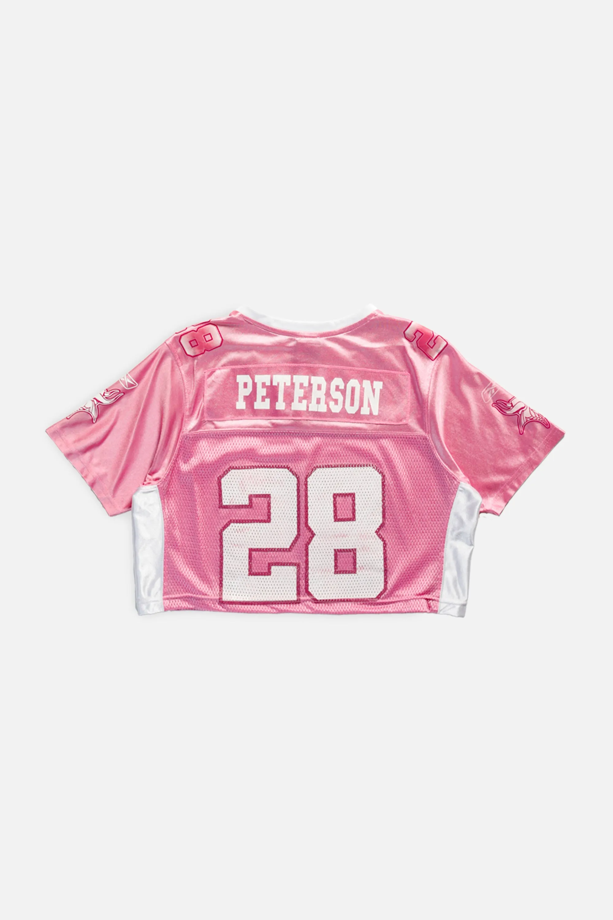 Rework Crop Minnesota Vikings NFL Jersey - M