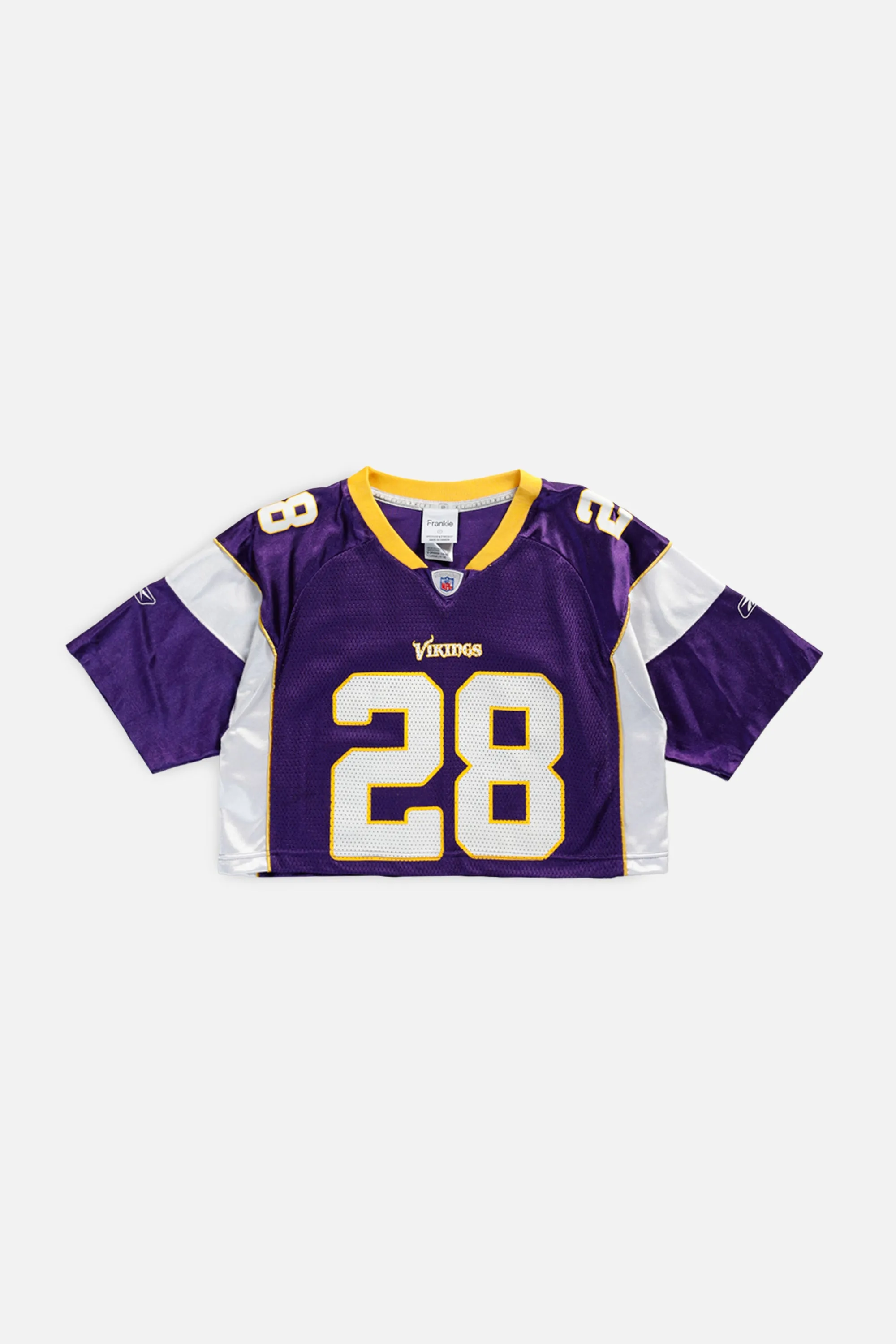 Rework Crop Minnesota Vikings NFL Jersey - S