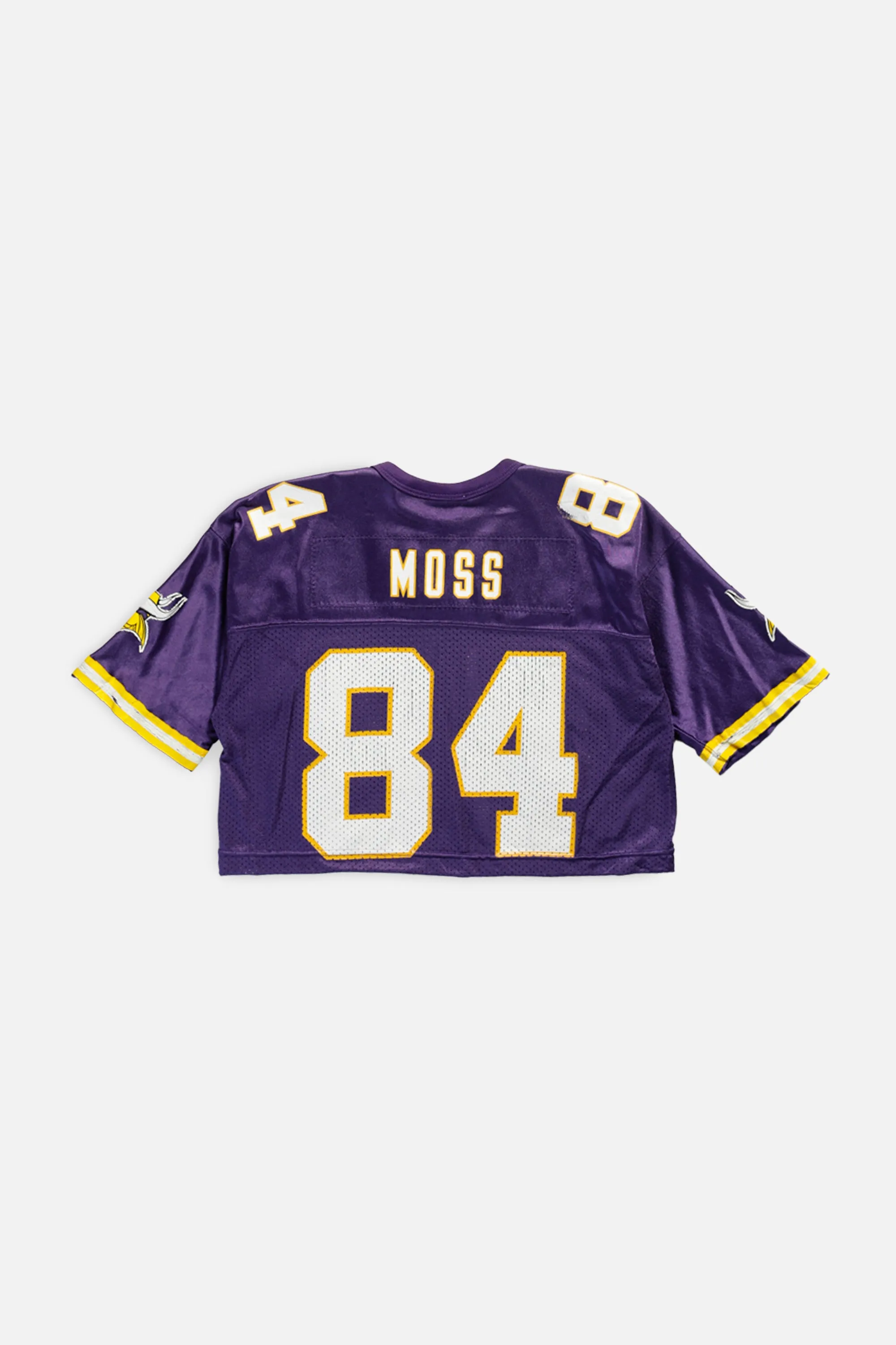 Rework Crop Minnesota Vikings NFL Jersey - XS