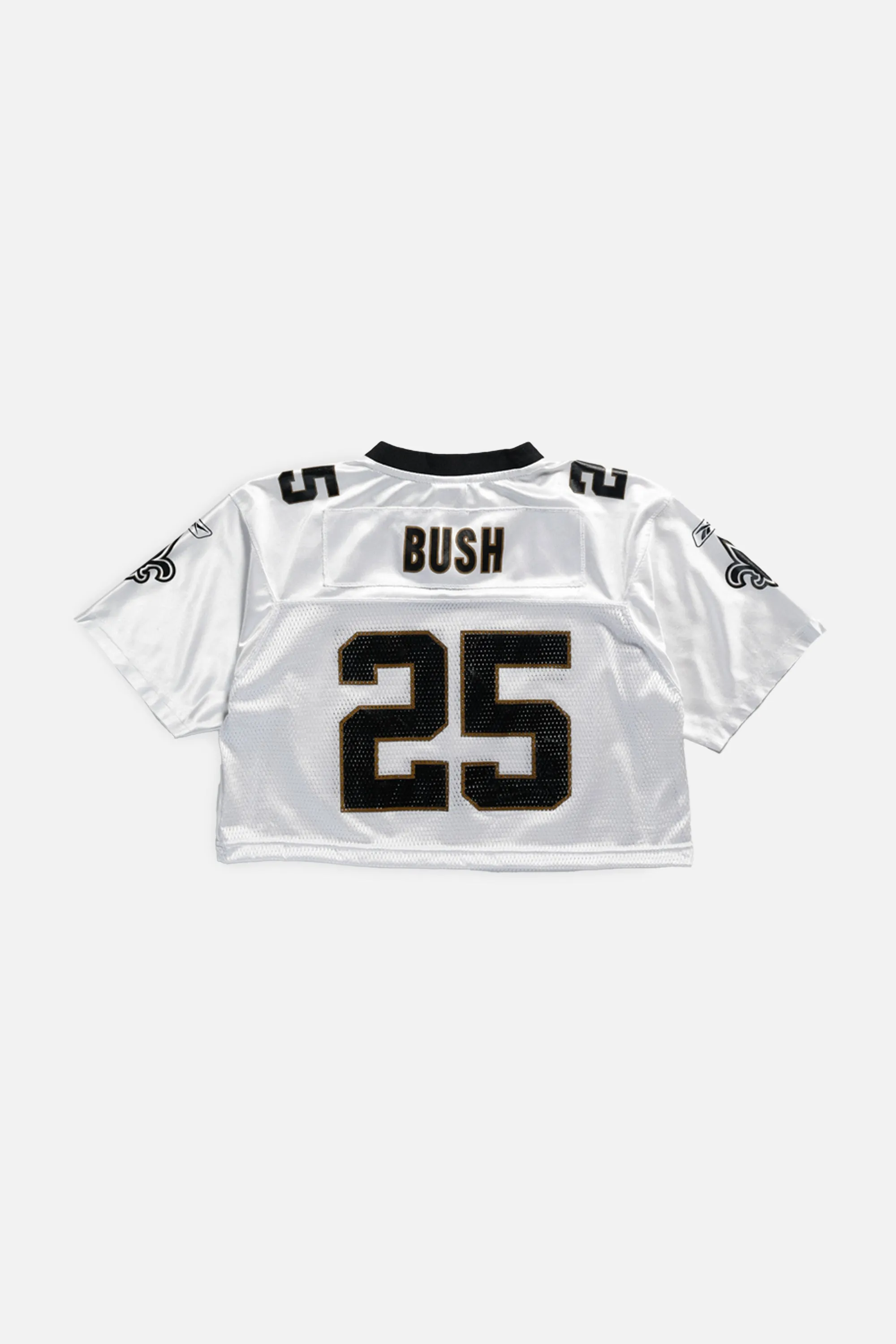 Rework Crop New Orleans Saints NFL Jersey - M