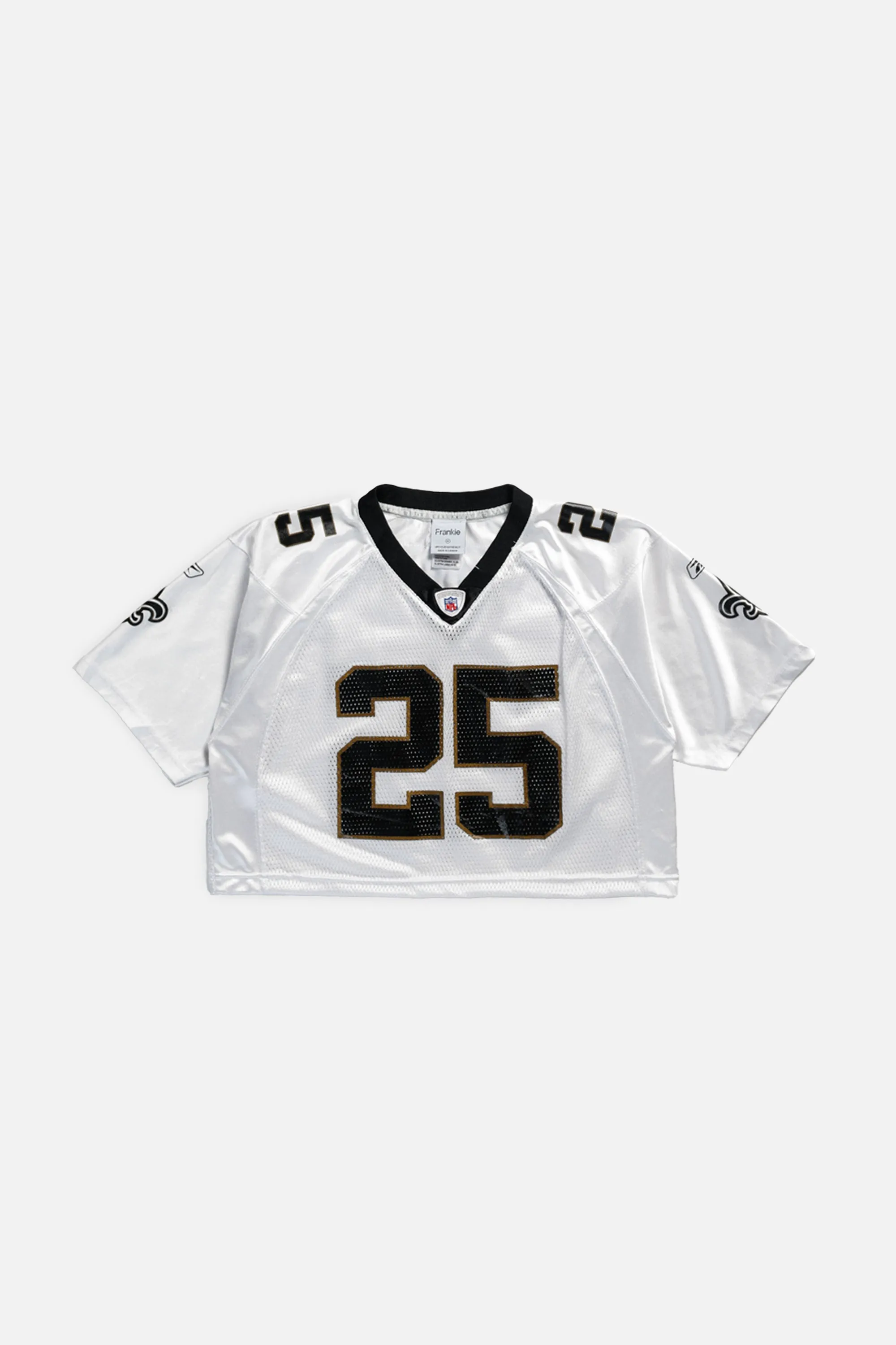 Rework Crop New Orleans Saints NFL Jersey - M