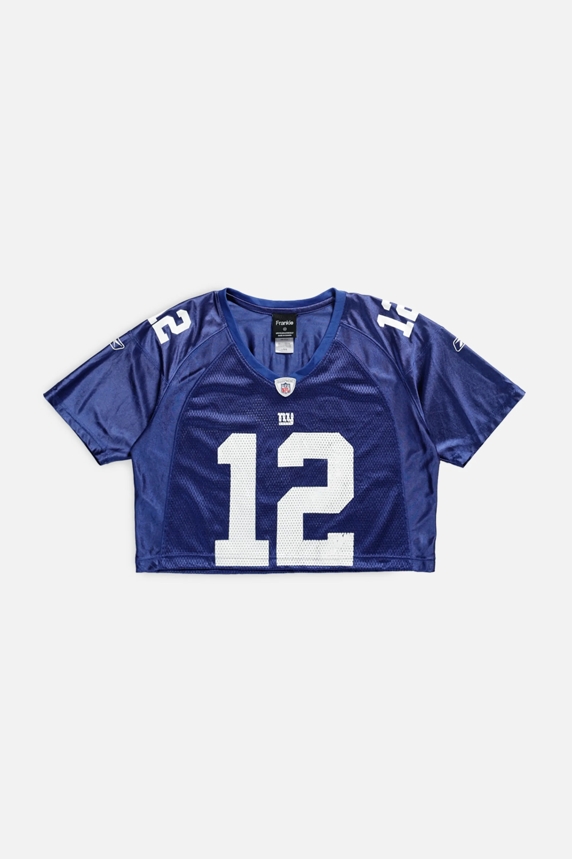 Rework Crop NY Giants NFL Jersey - M