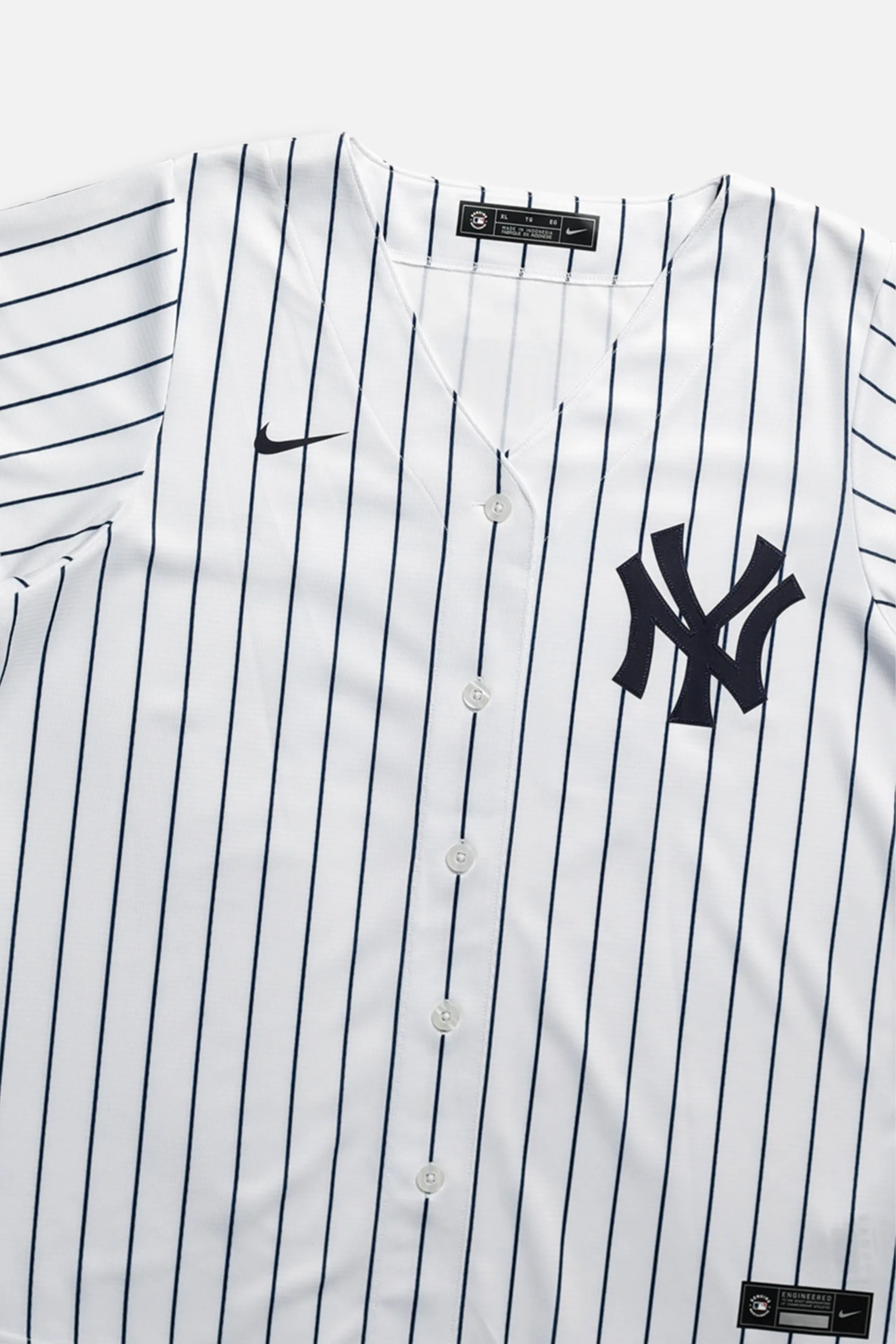 Rework Crop NY Yankees MLB Jersey - Women's XL