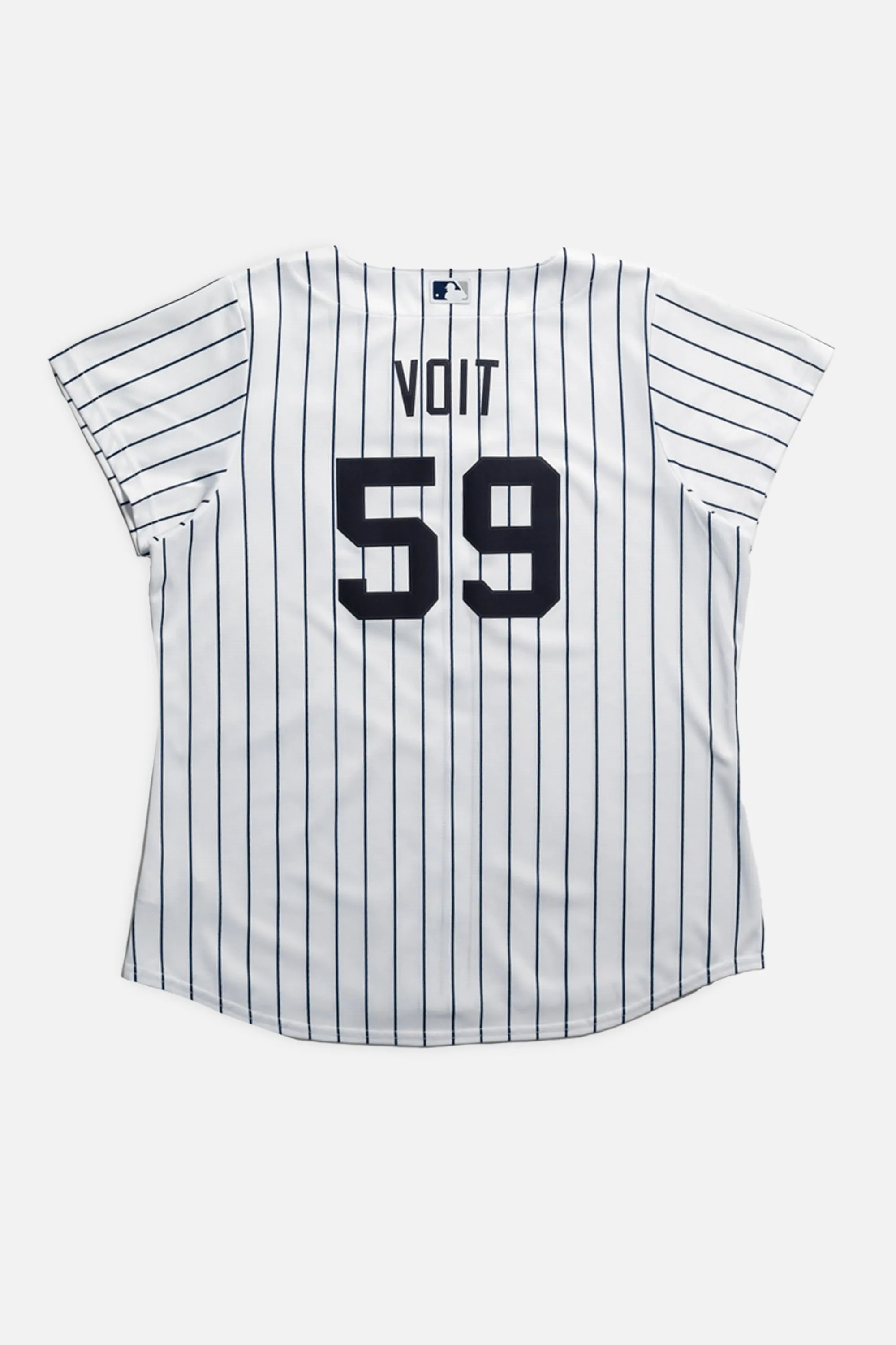 Rework Crop NY Yankees MLB Jersey - Women's XL