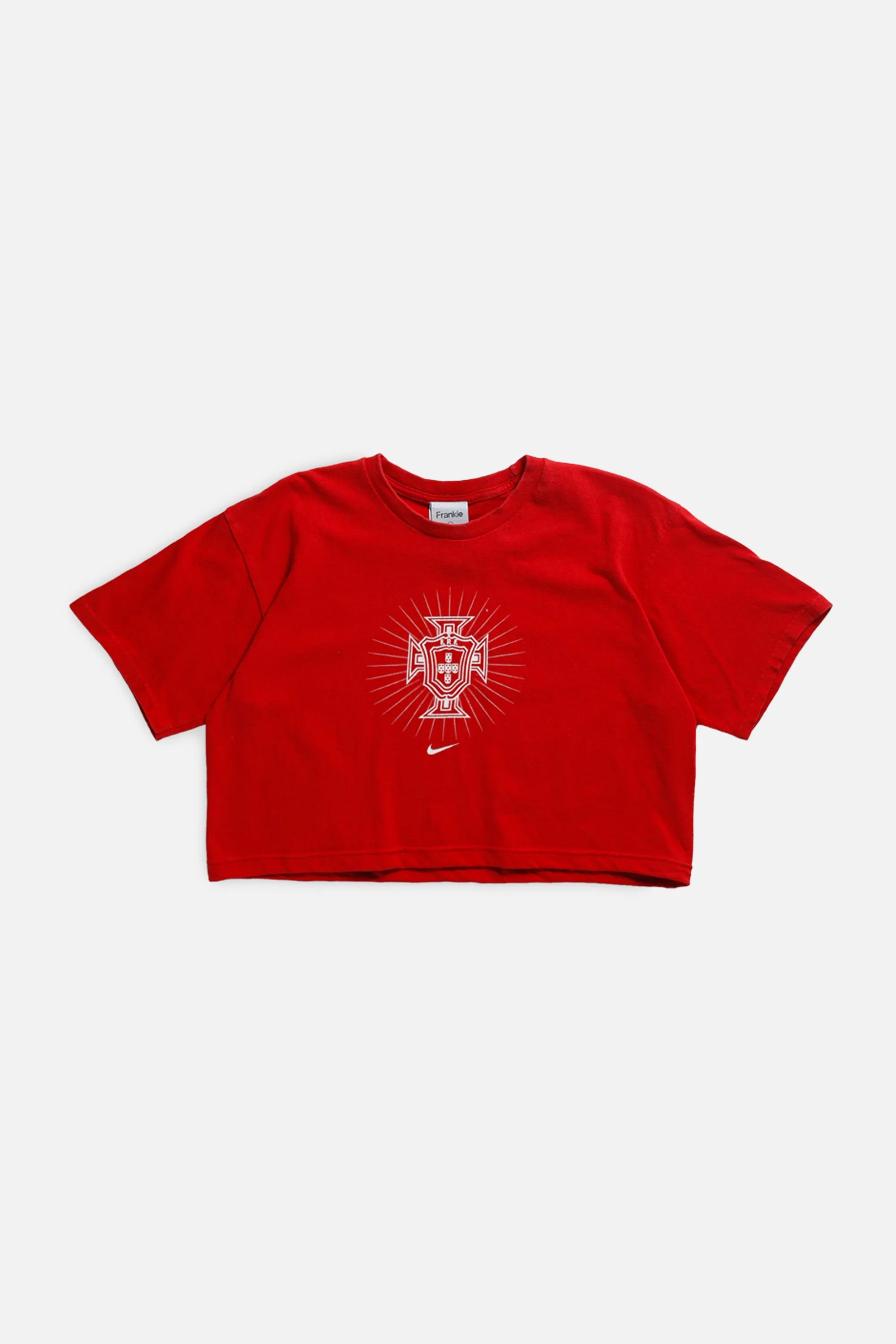 Rework Crop Portugal Soccer Tee - L