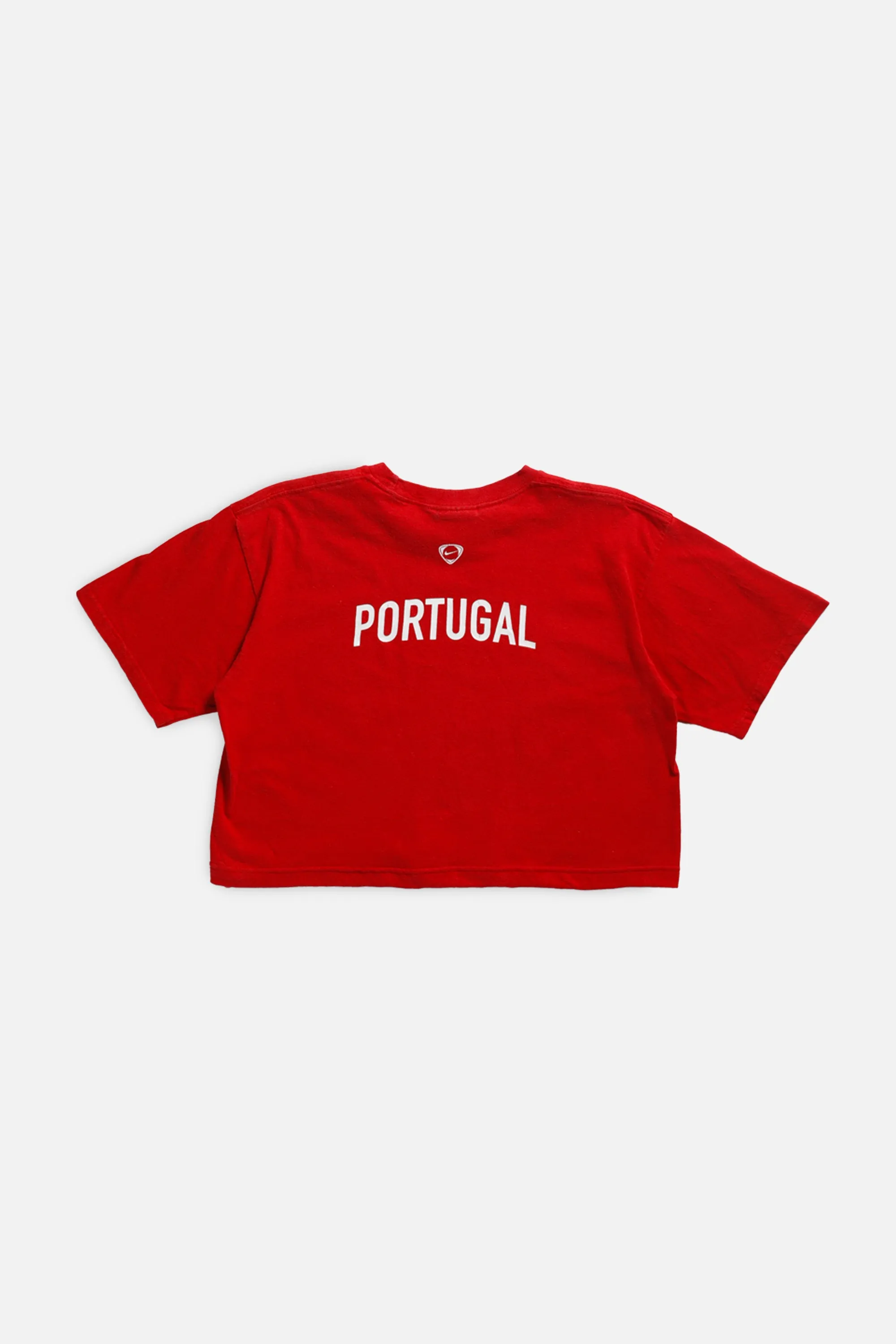 Rework Crop Portugal Soccer Tee - L