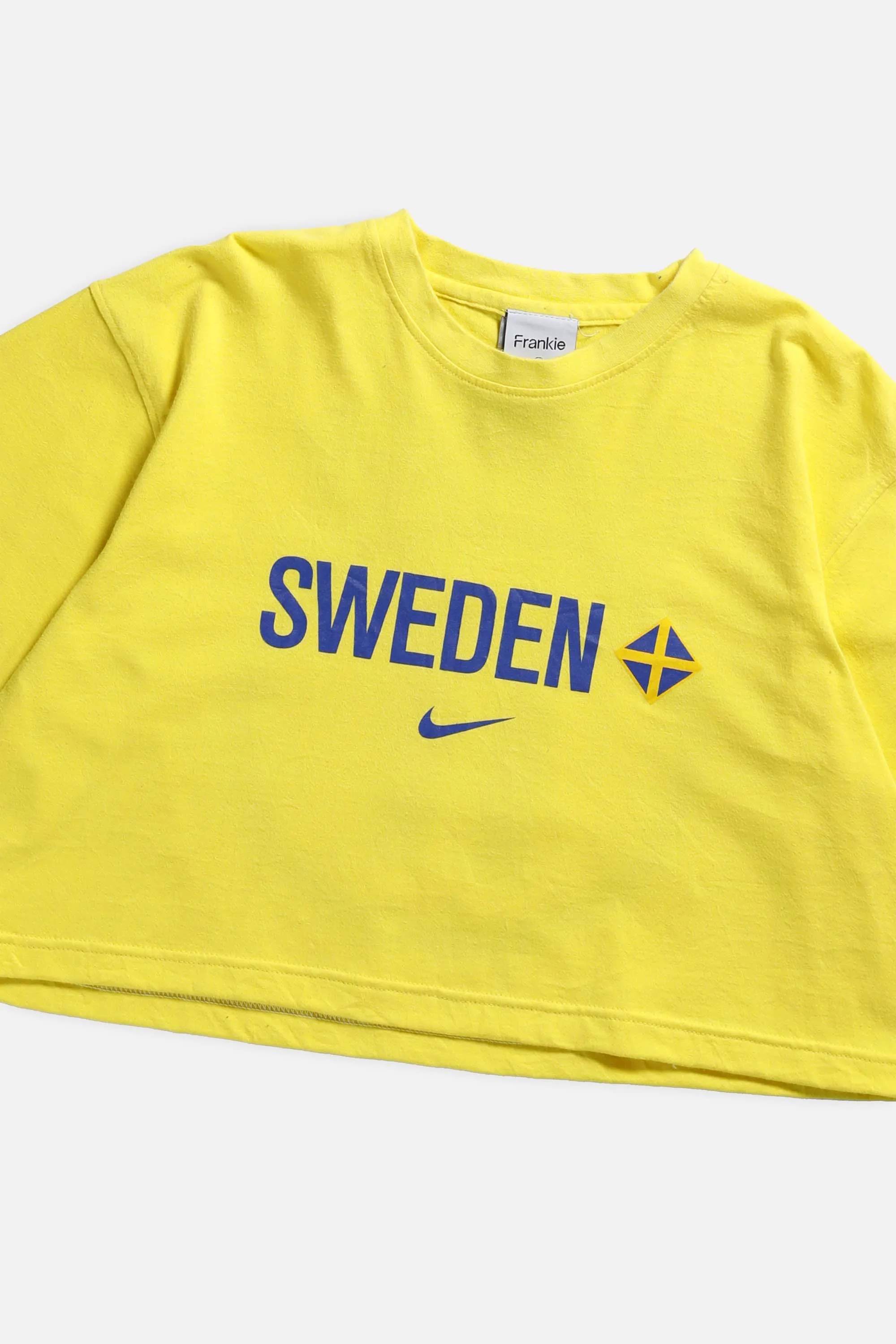 Rework Crop Sweden Soccer Tee - L