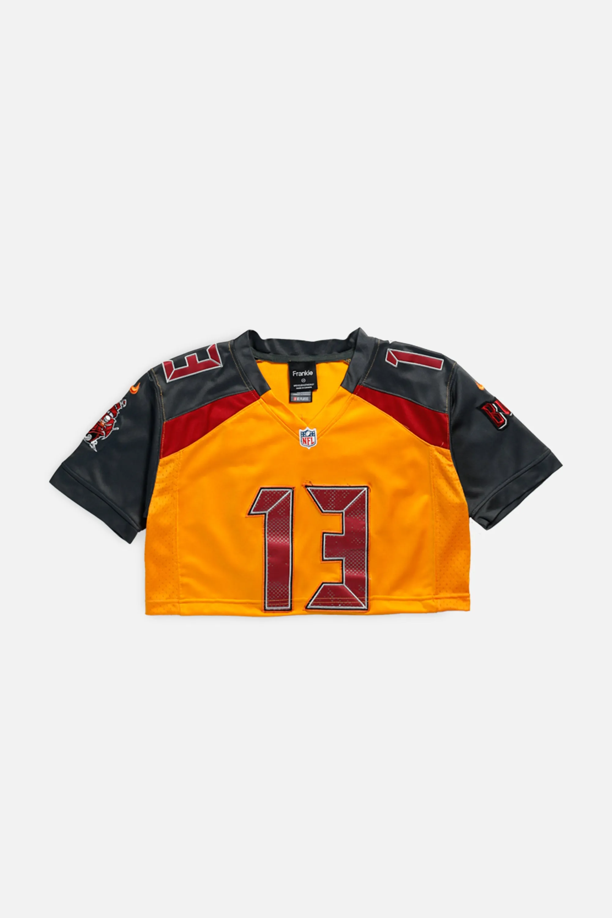 Rework Crop Tampa Bay Buccaneers NFL Jersey - XS