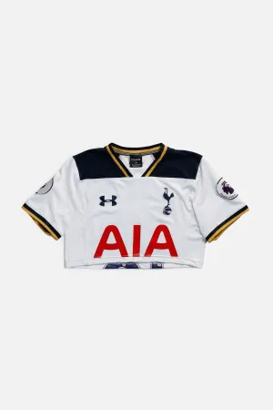 Rework Crop Tottenham Hotspur Soccer Jersey - XS