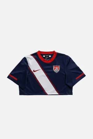 Rework Crop US Soccer Jersey - S