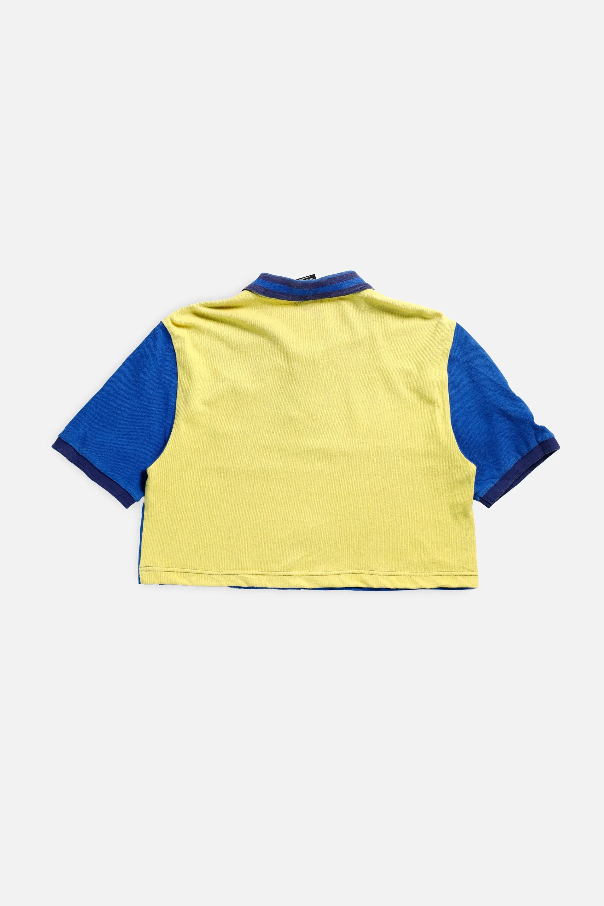 Rework Cropped Rugby Shirt - L