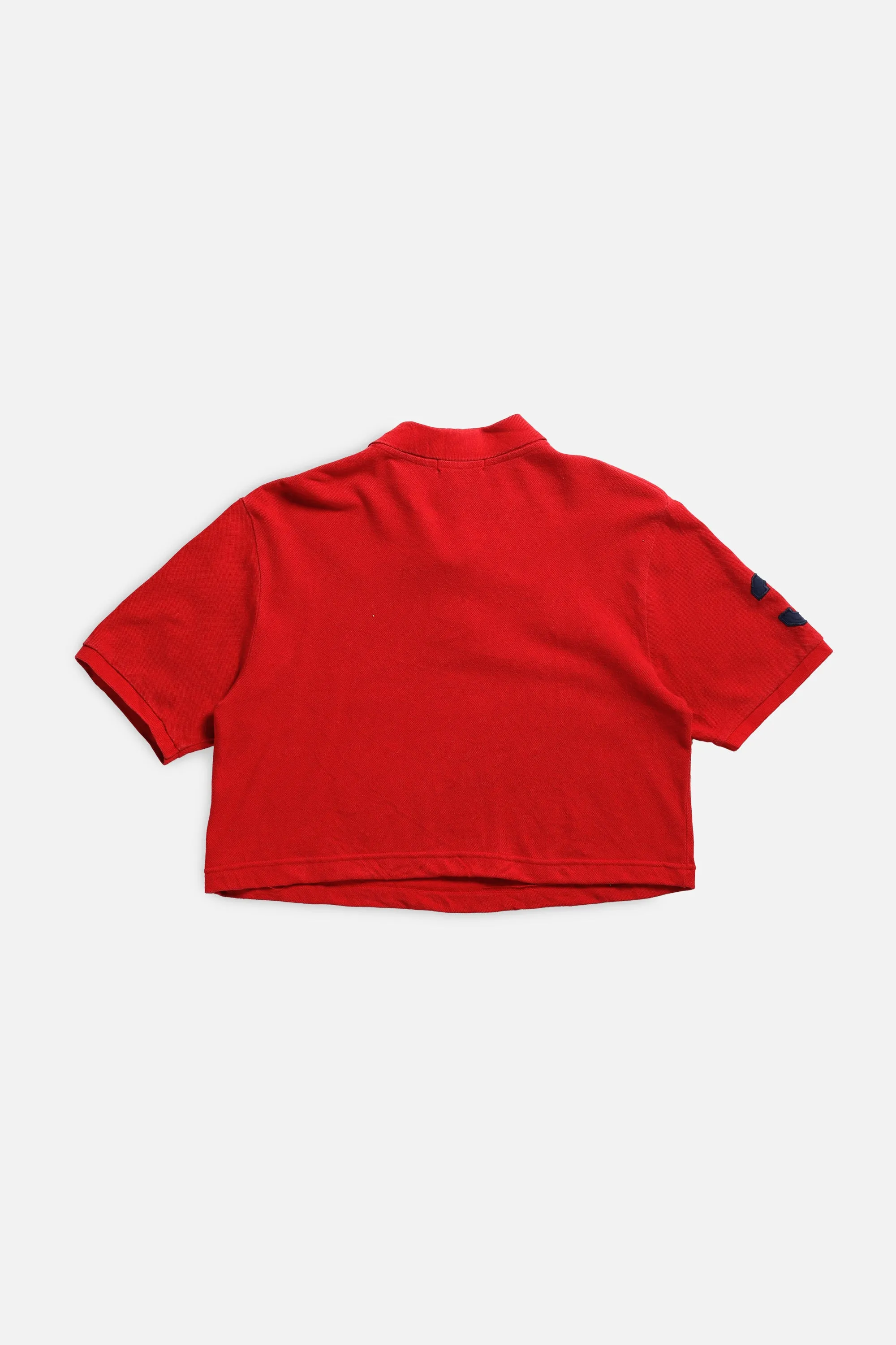 Rework Cropped Rugby Shirt - L