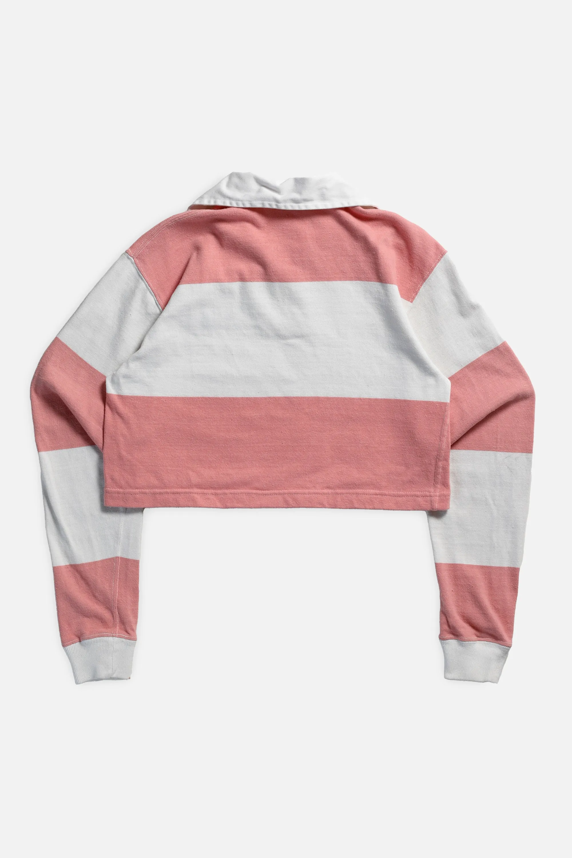 Rework Cropped Rugby Shirt - S