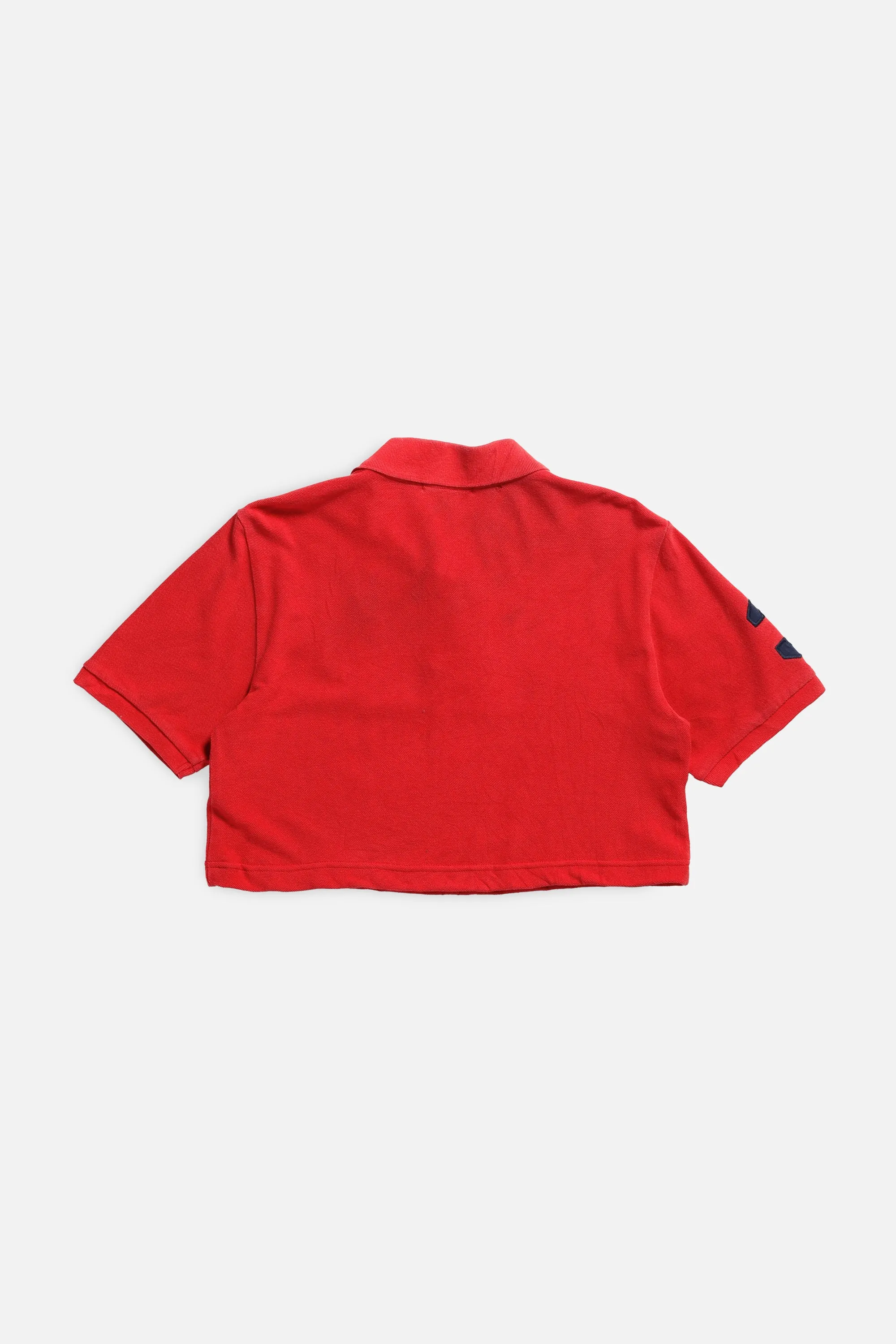 Rework Cropped Rugby Shirt - S