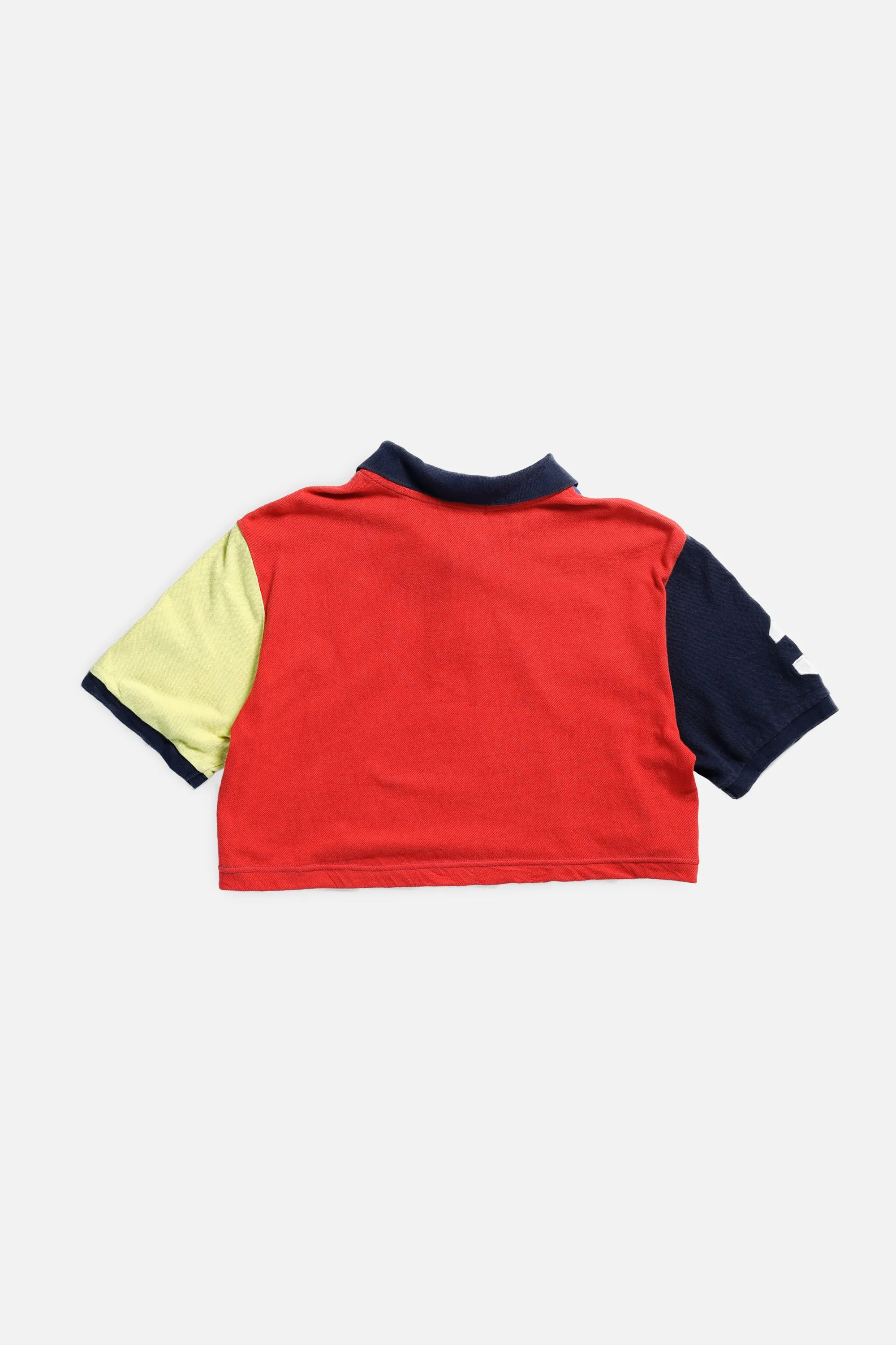 Rework Cropped Rugby Shirt - S