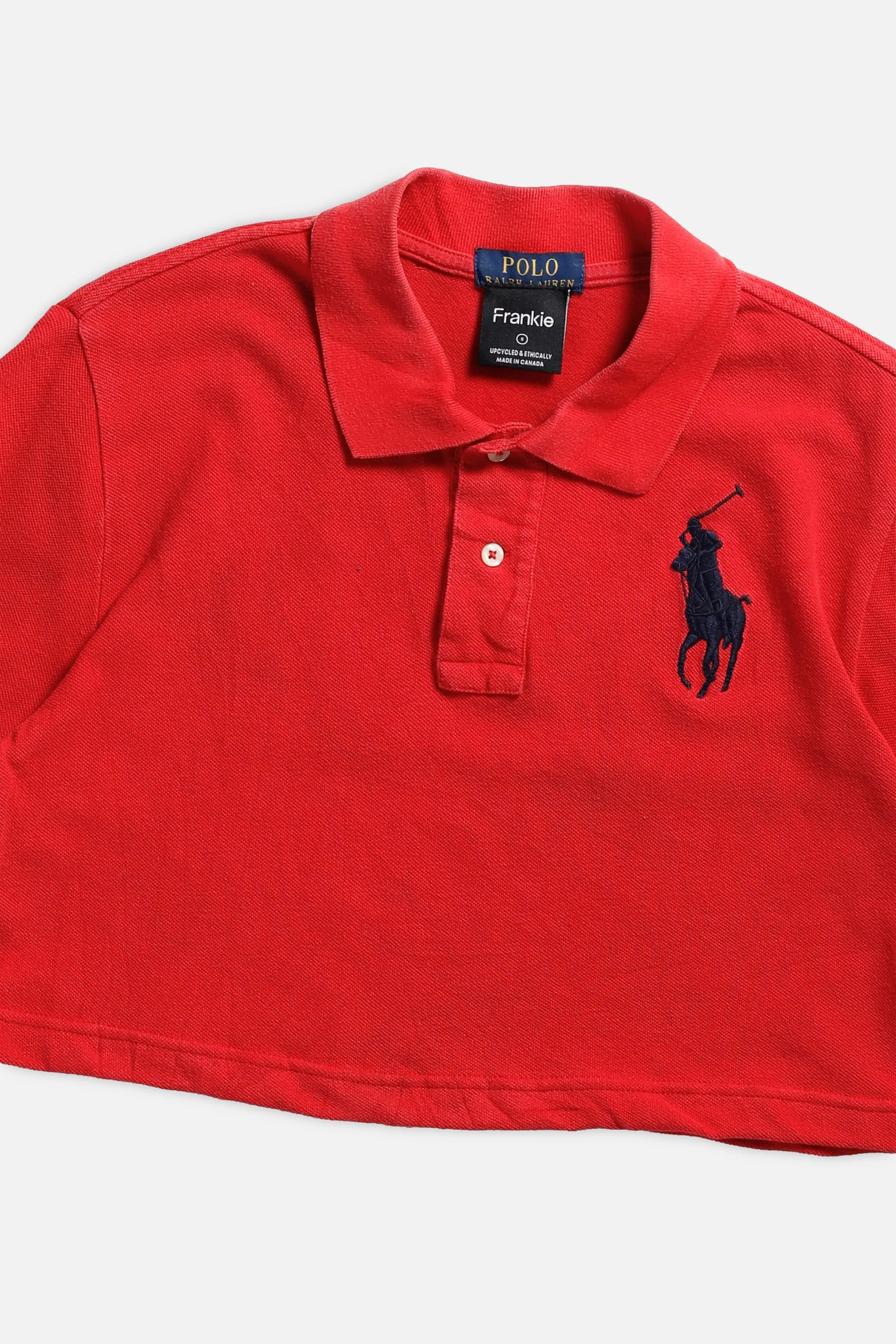 Rework Cropped Rugby Shirt - S
