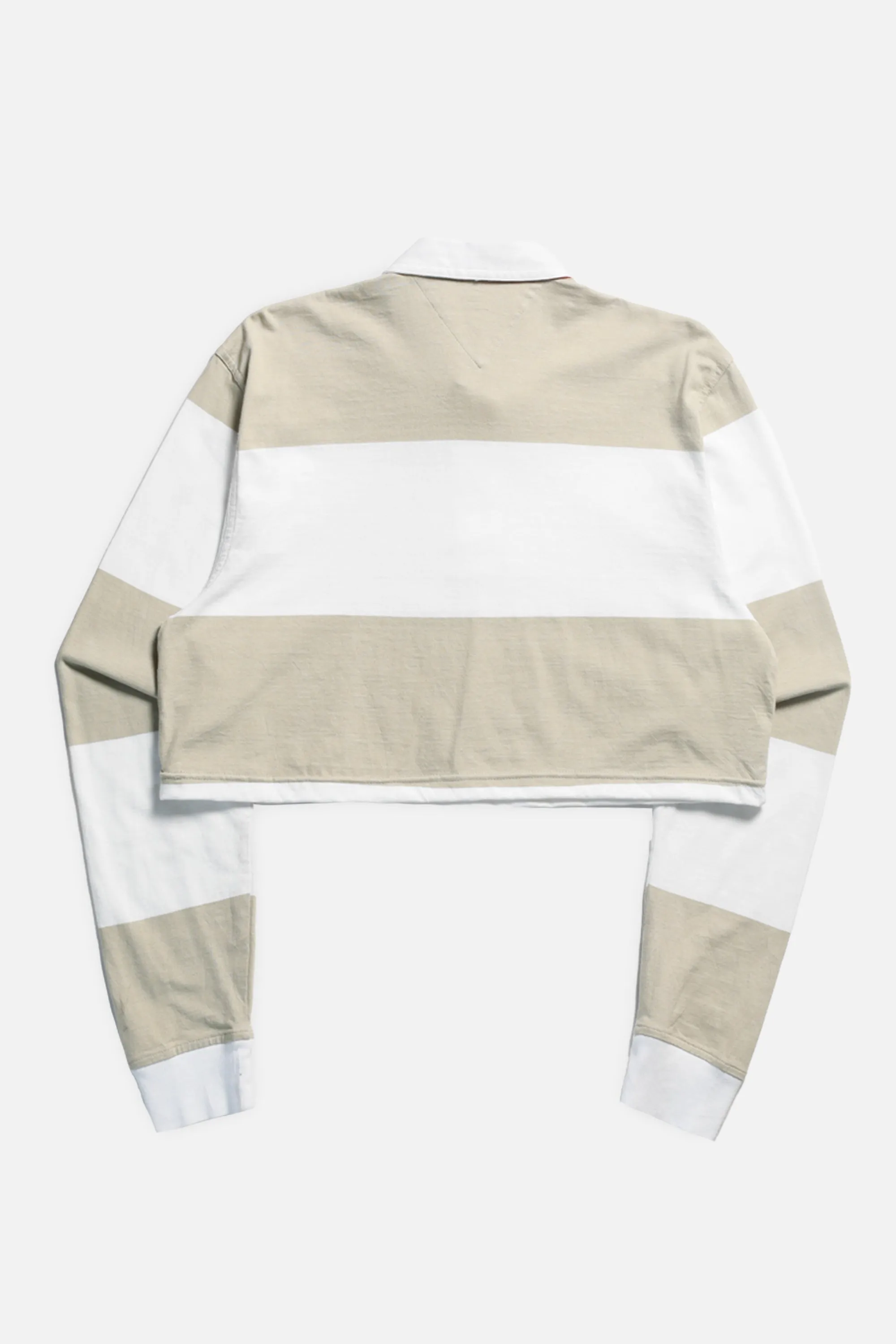 Rework Cropped Rugby Shirt - XL