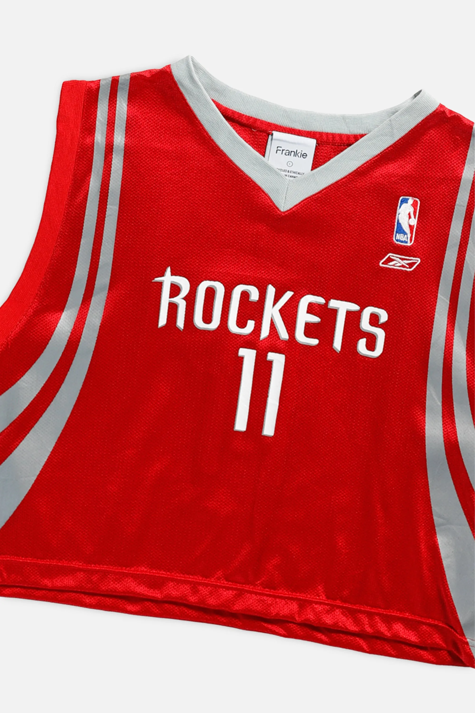 Rework Houston Rockets NBA Crop Jersey - L
